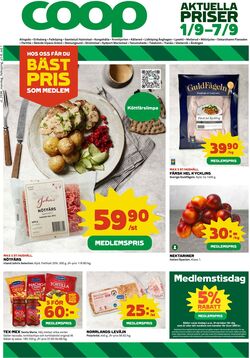 Erbjudanden Coop 01.09.2025 - 07.09.2025