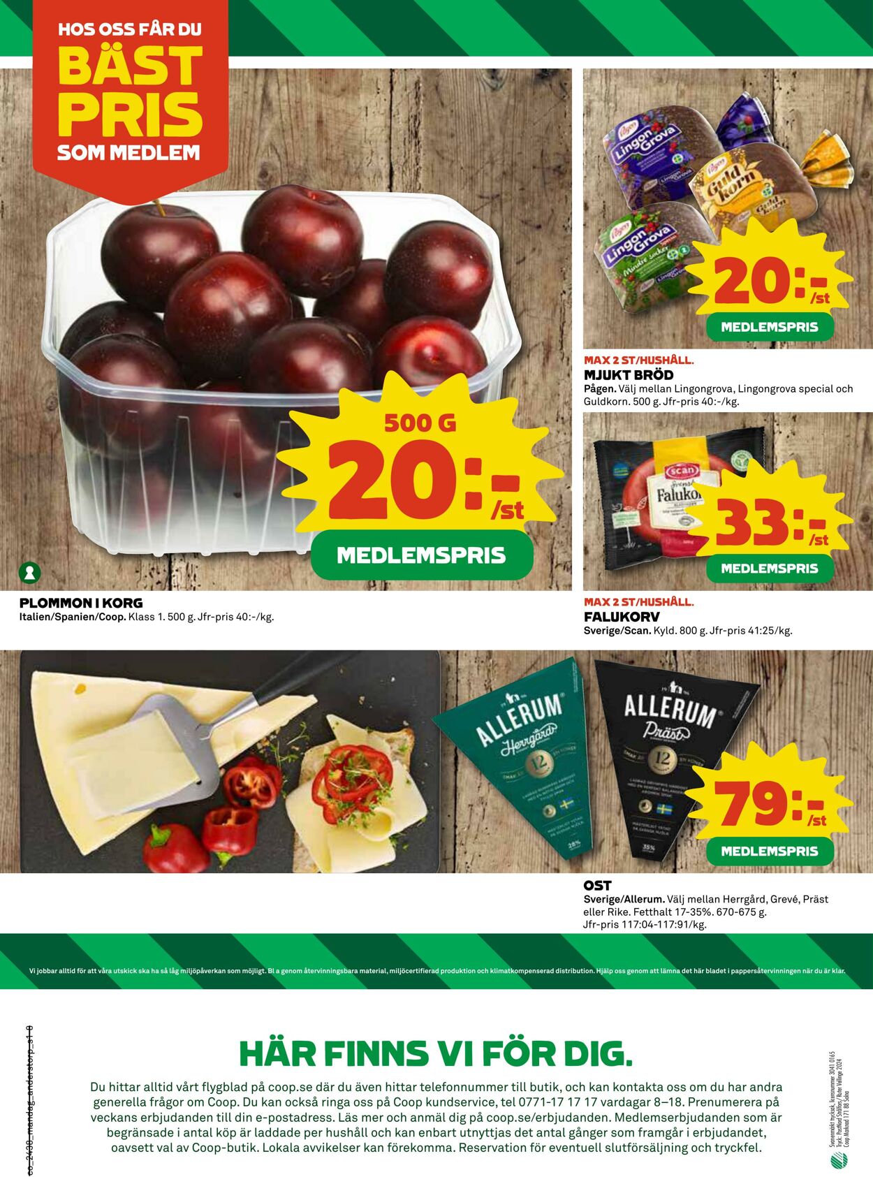 Erbjudanden Coop 16.09.2024 - 22.09.2024