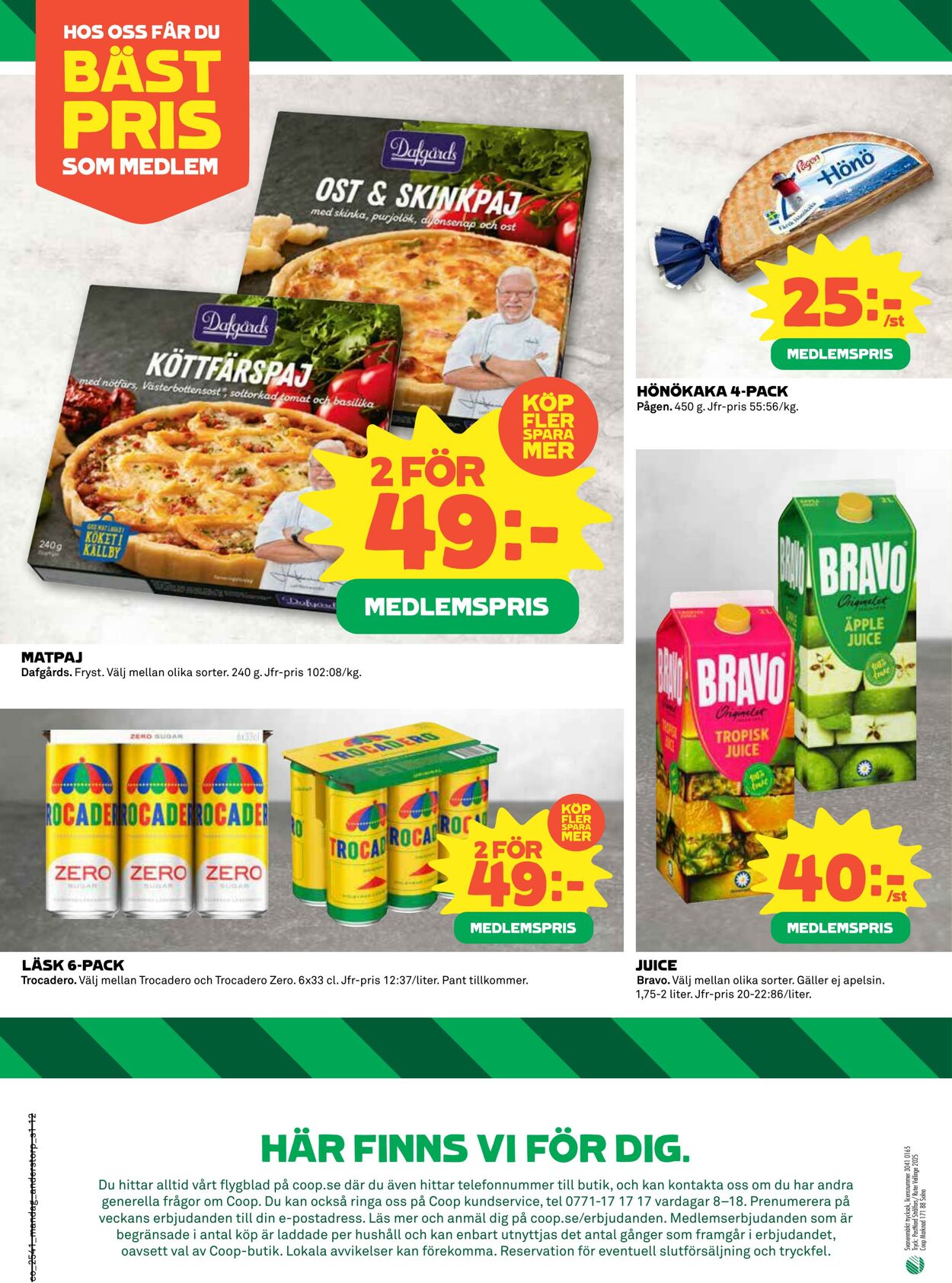 Erbjudanden Coop 06.10.2025 - 12.10.2025