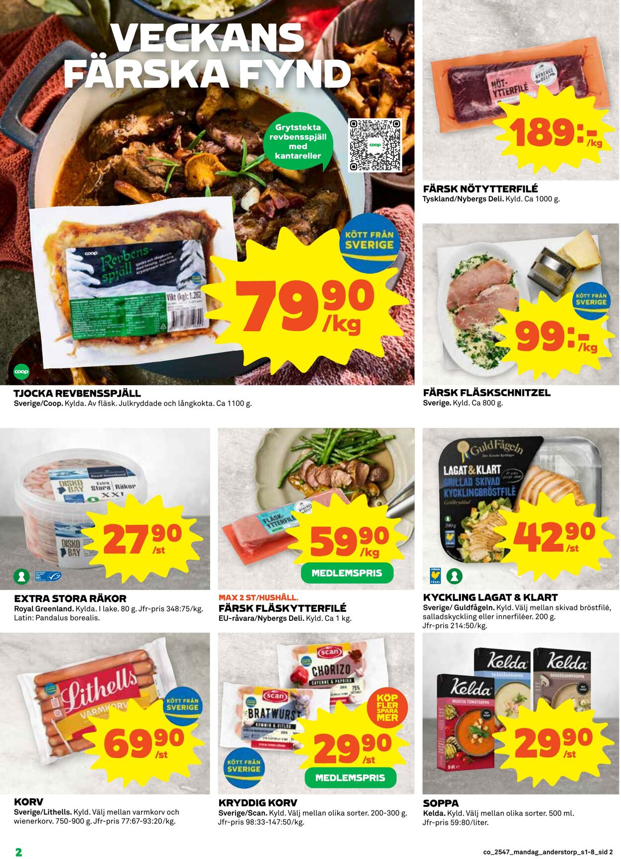 Erbjudanden Coop 17.11.2025 - 23.11.2025