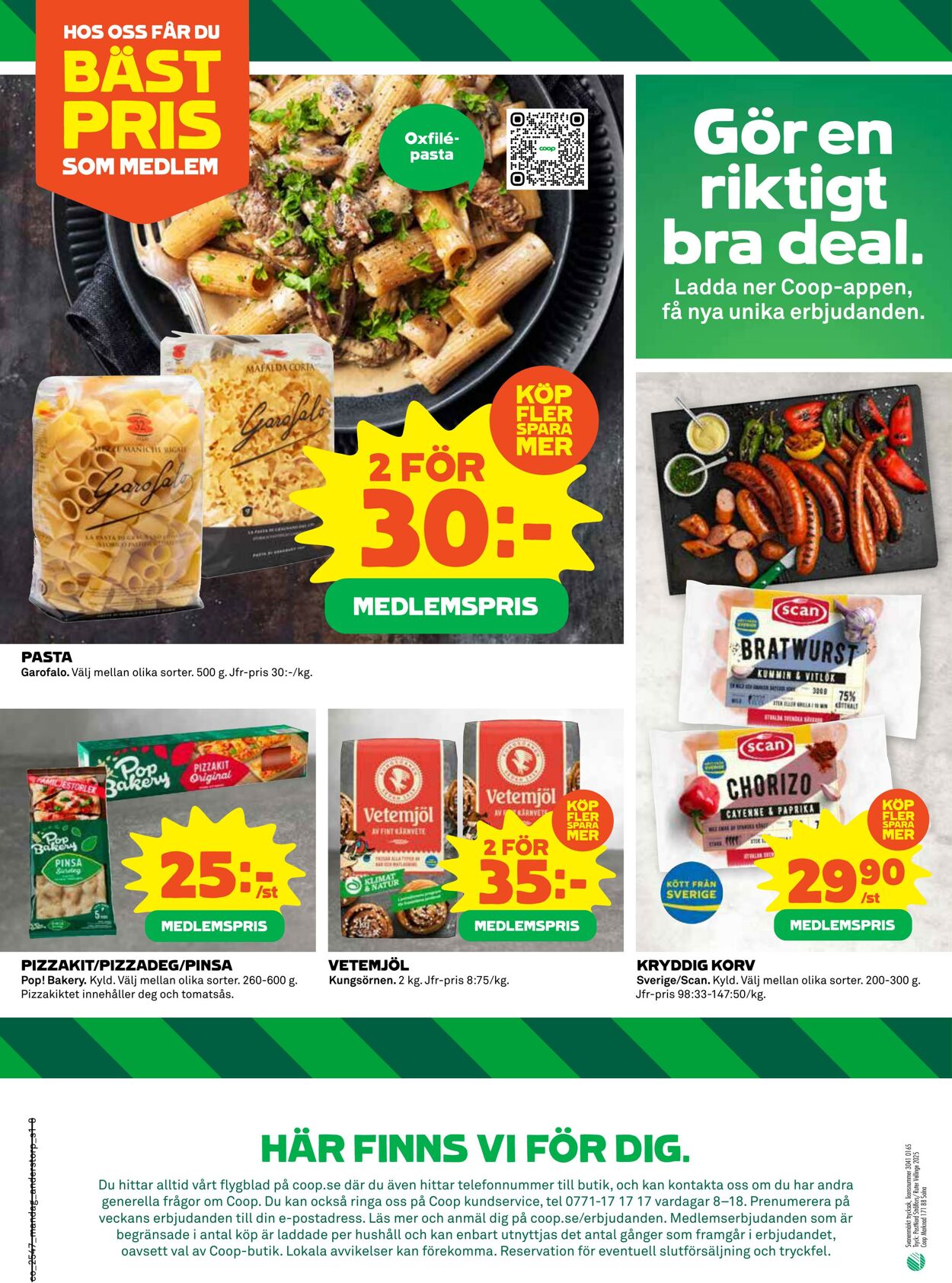 Erbjudanden Coop 17.11.2025 - 23.11.2025