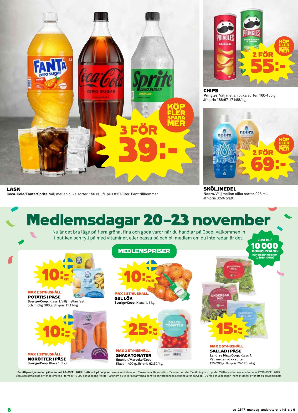 Erbjudanden Coop 17.11.2025 - 23.11.2025