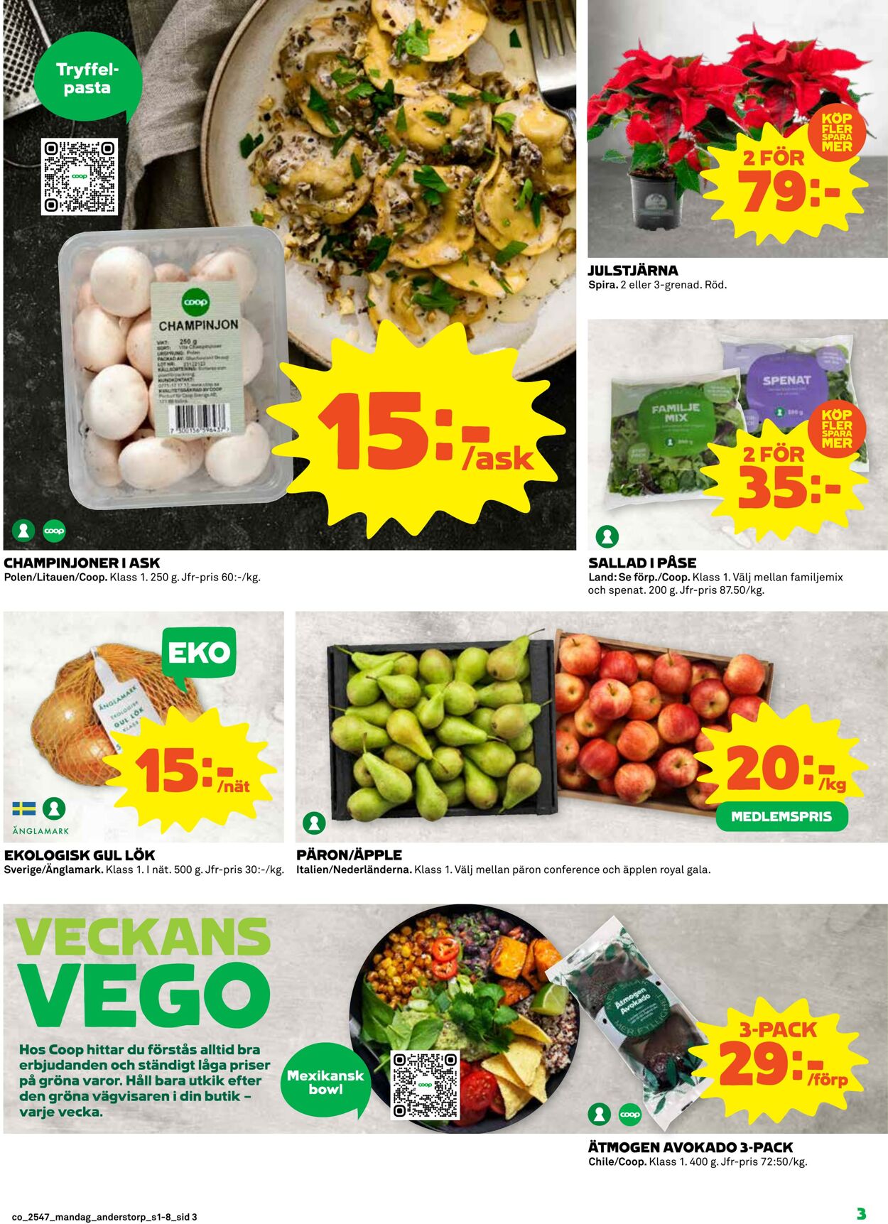 Erbjudanden Coop 17.11.2025 - 23.11.2025