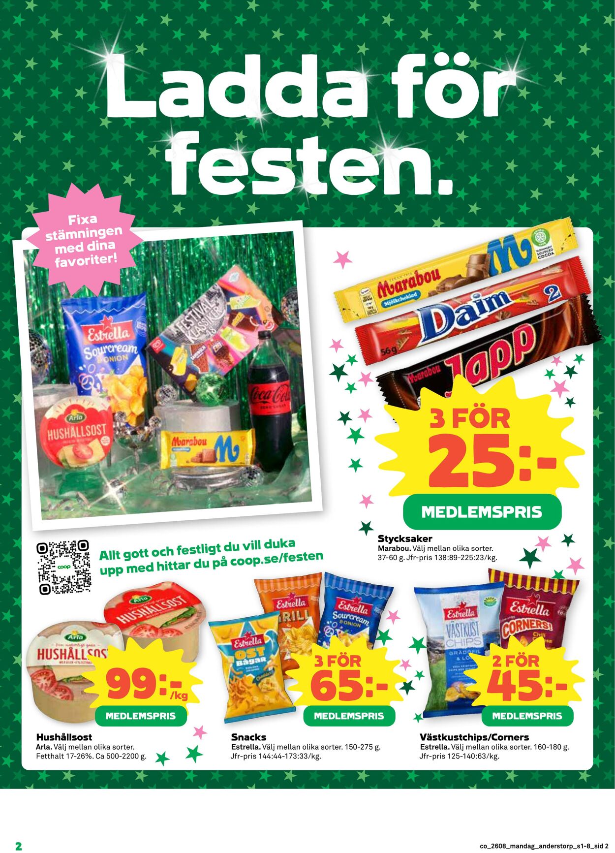 Erbjudanden Coop 16.02.2026 - 22.02.2026