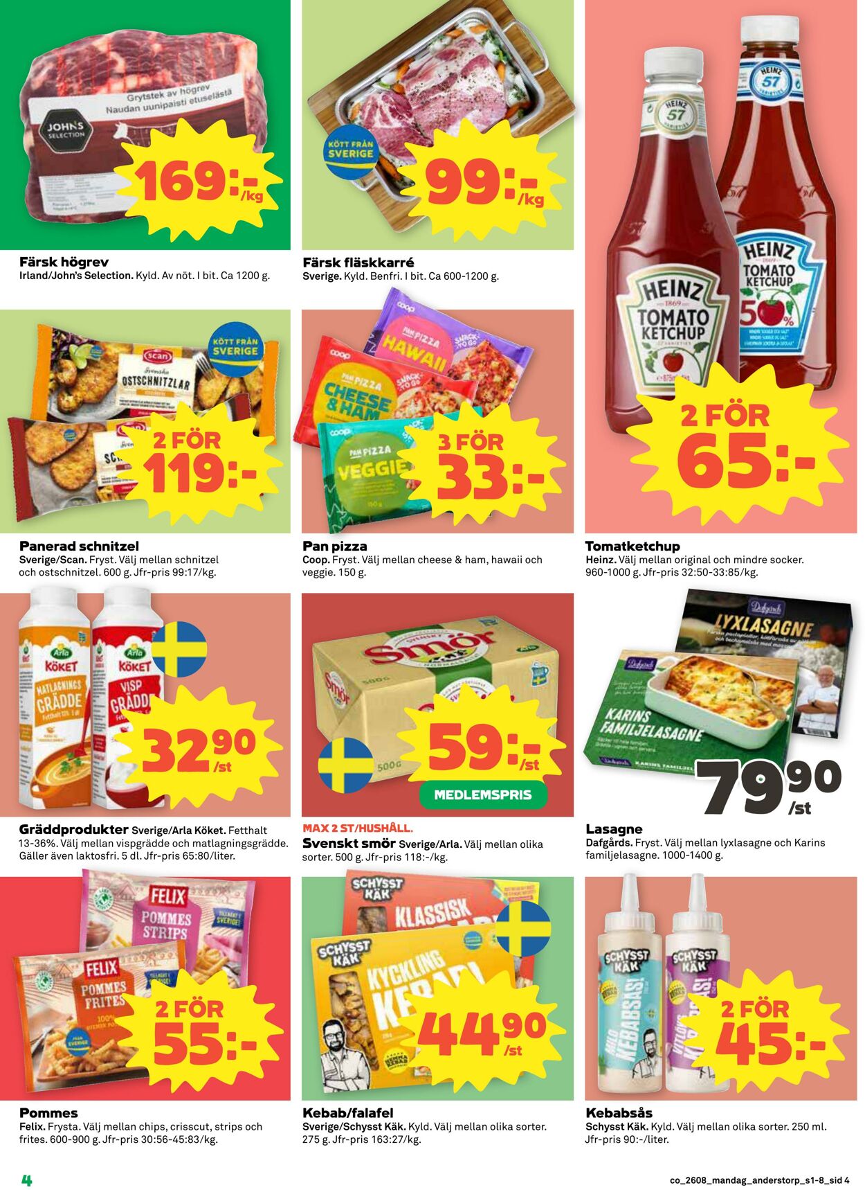 Erbjudanden Coop 16.02.2026 - 22.02.2026