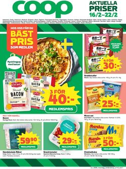 Erbjudanden Coop 16.02.2026 - 22.02.2026