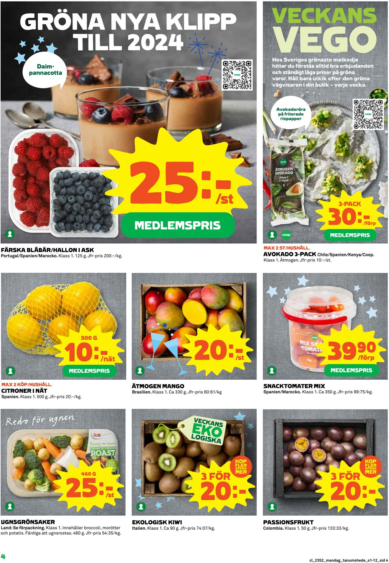 Erbjudanden Coop 01.01.2024 - 07.01.2024