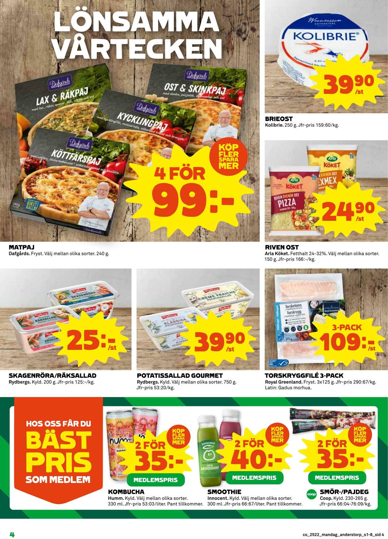 Erbjudanden Coop 26.05.2025 - 01.06.2025