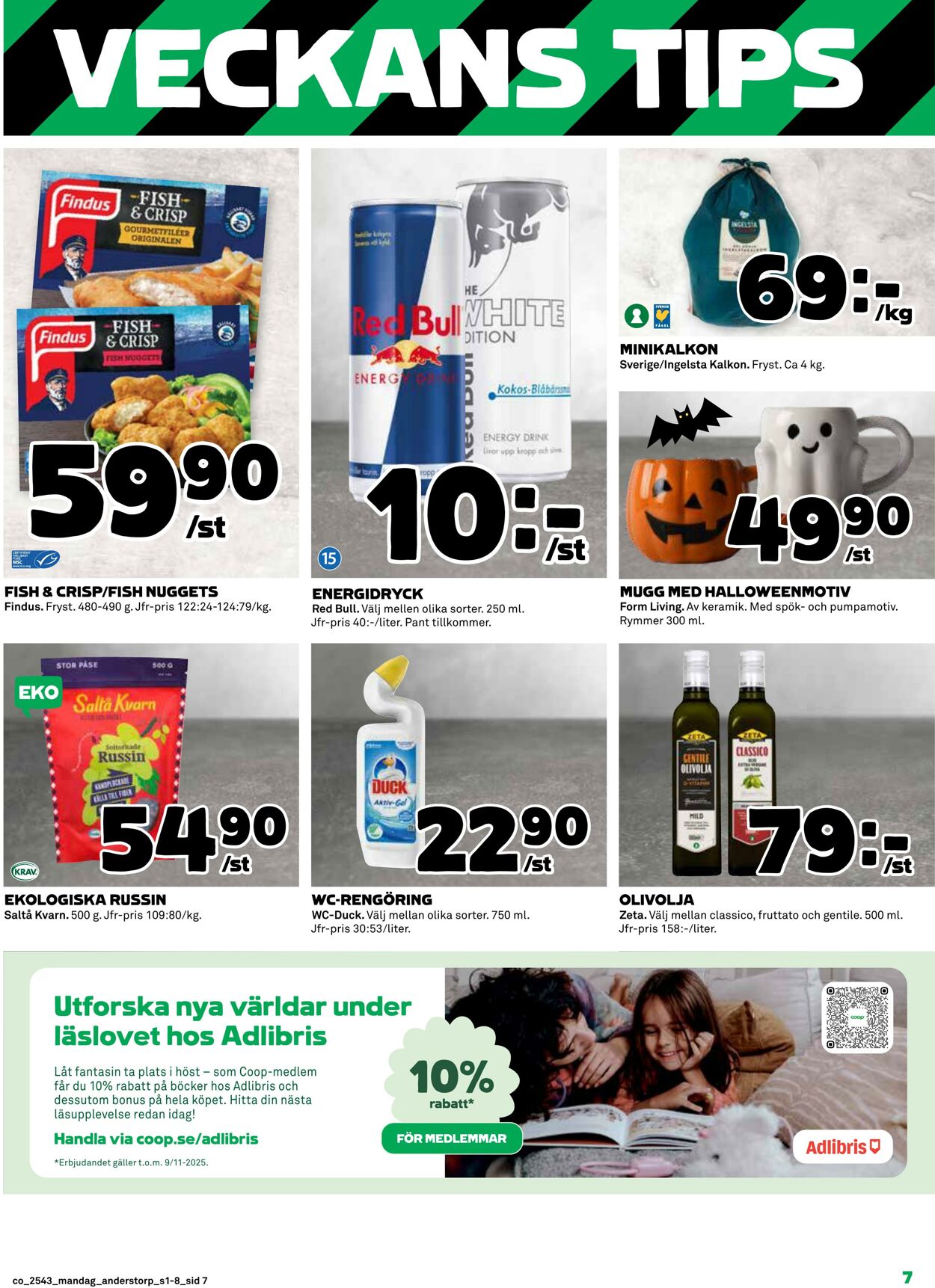 Erbjudanden Coop 20.10.2025 - 26.10.2025