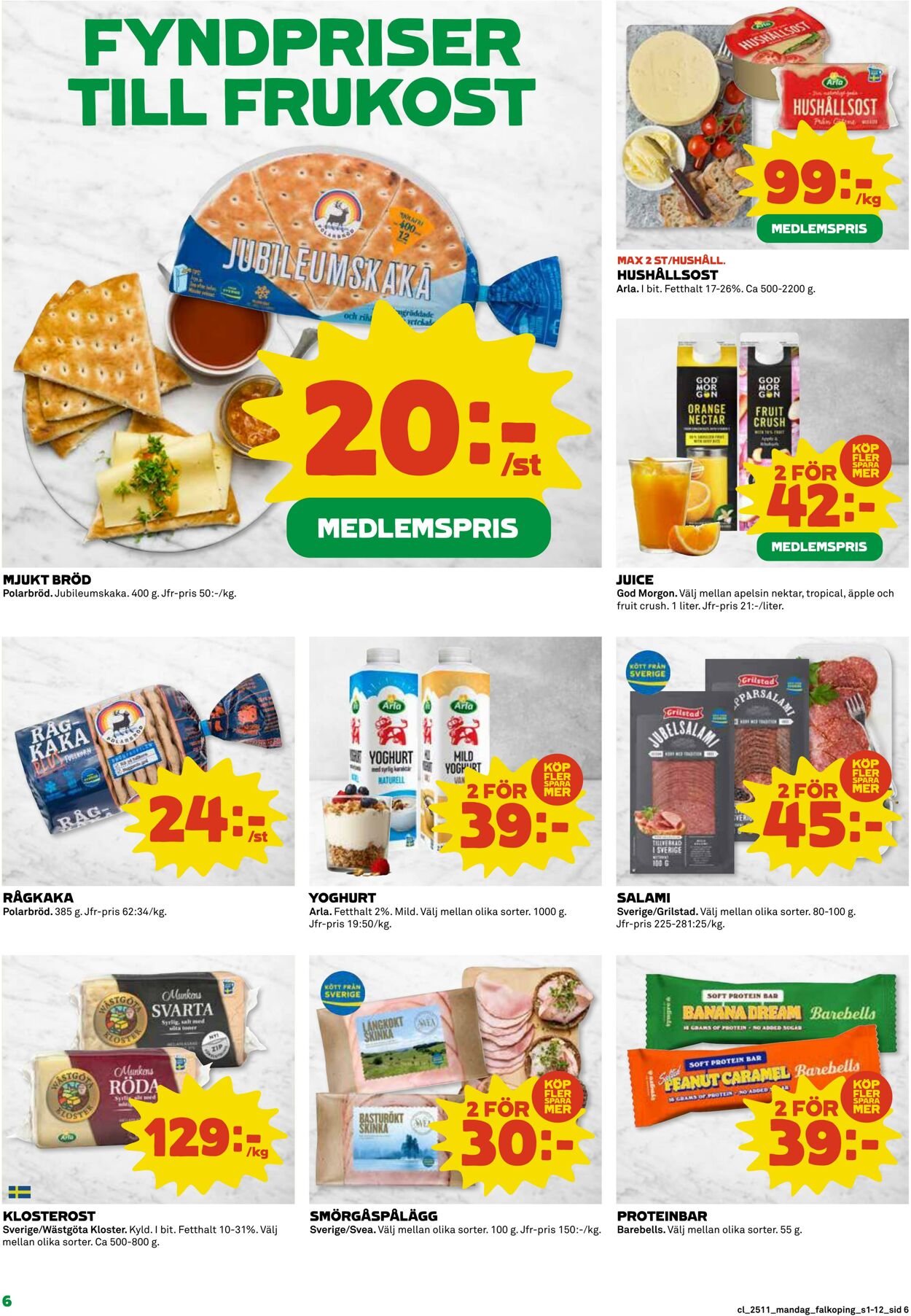 Erbjudanden Coop 10.03.2025 - 16.03.2025