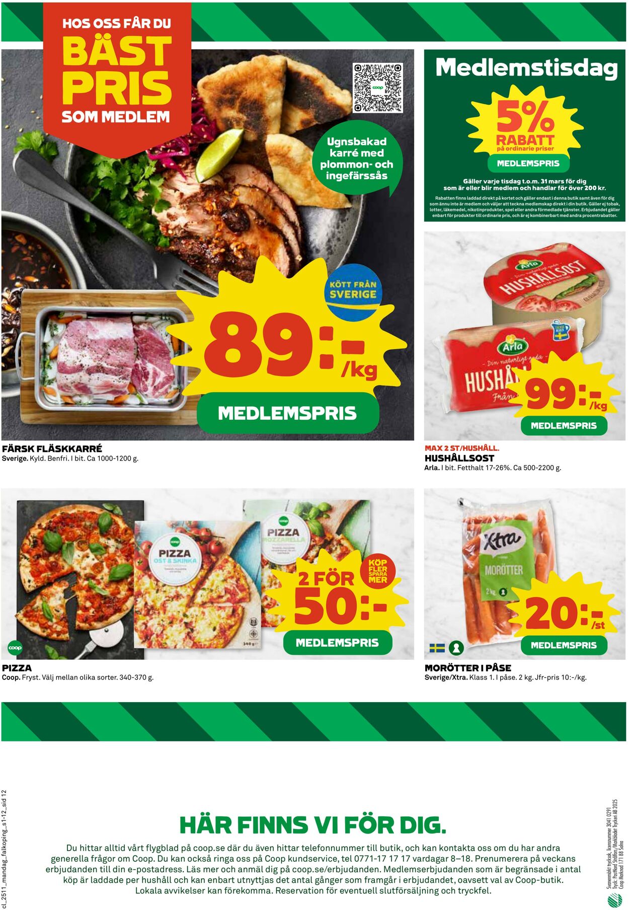 Erbjudanden Coop 10.03.2025 - 16.03.2025