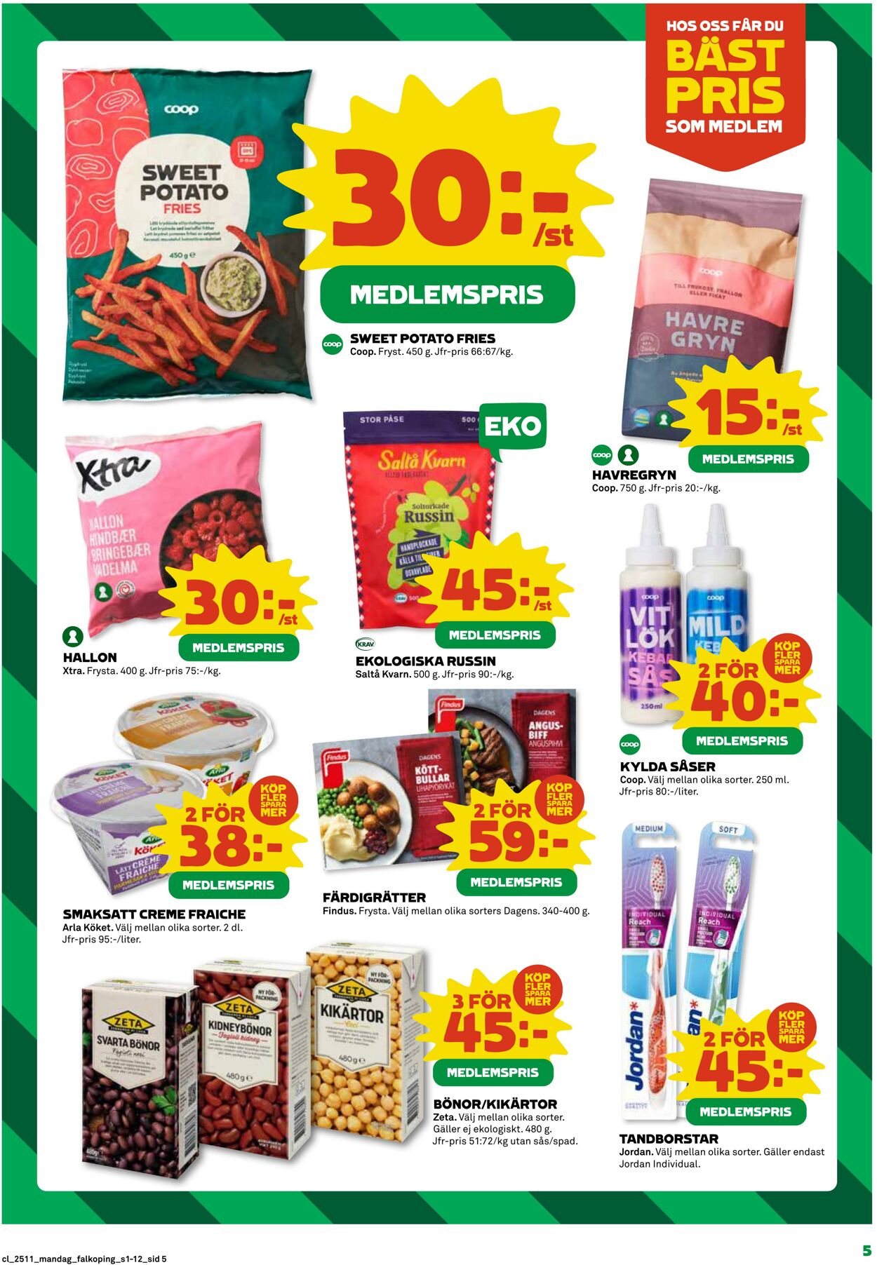 Erbjudanden Coop 10.03.2025 - 16.03.2025