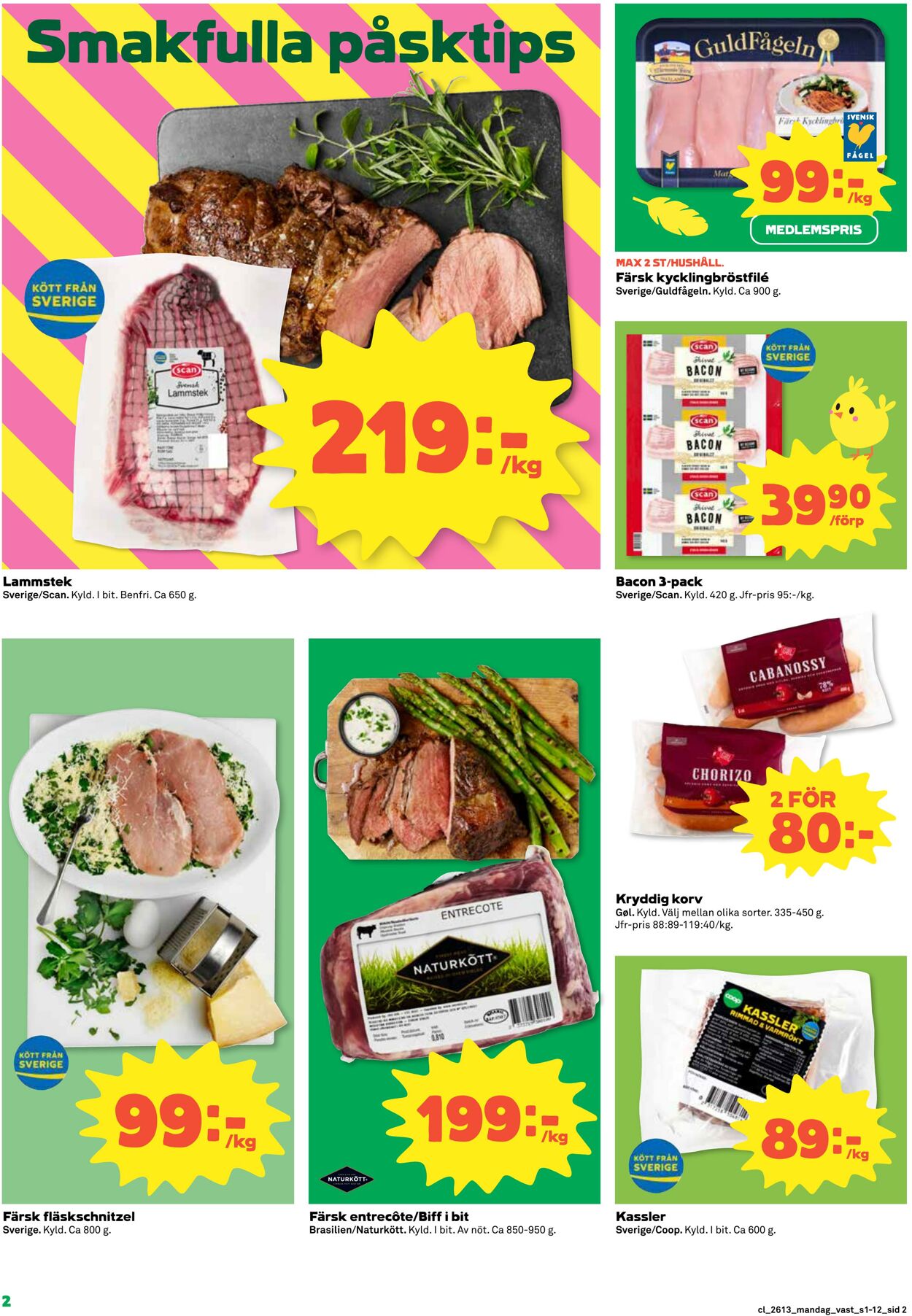 Erbjudanden Coop 23.03.2026 - 29.03.2026