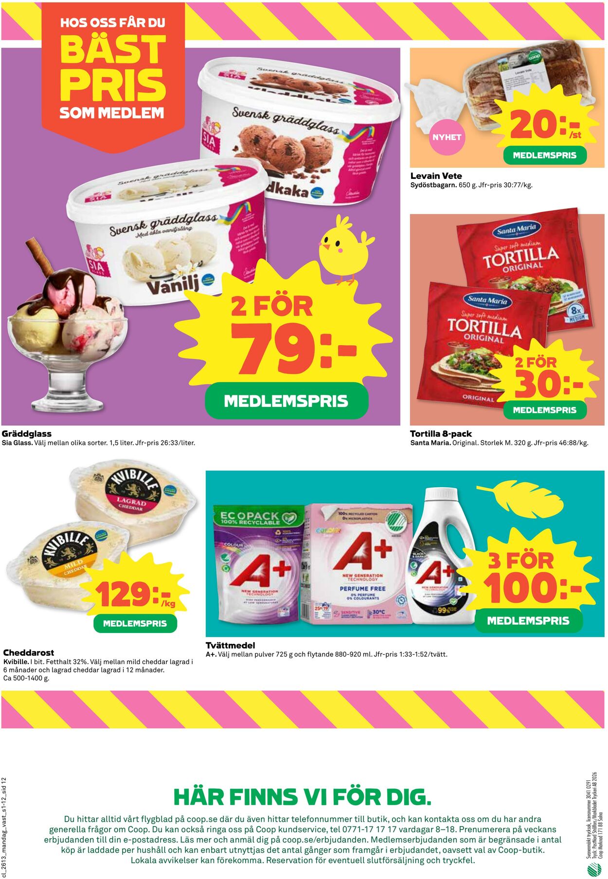 Erbjudanden Coop 23.03.2026 - 29.03.2026