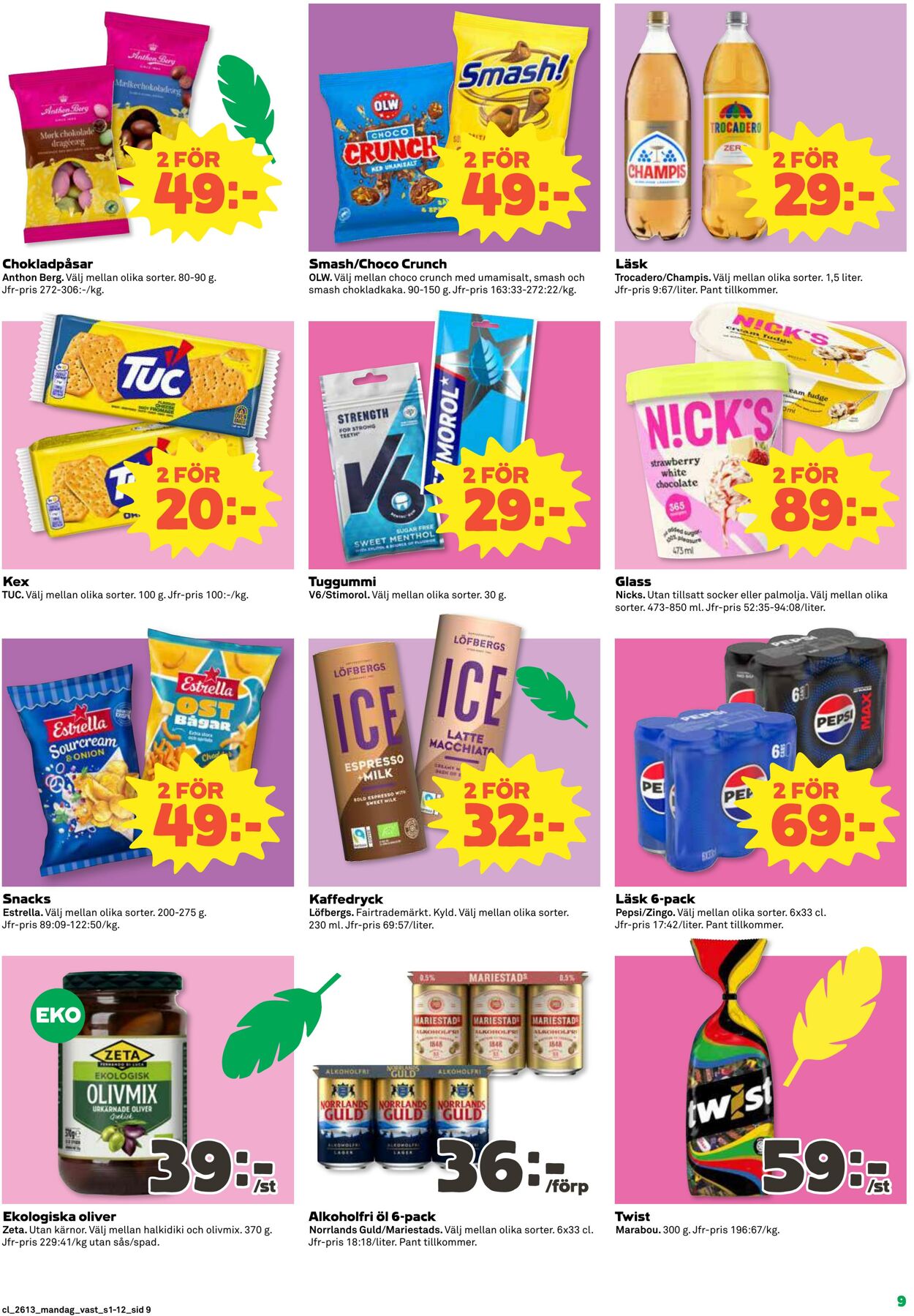 Erbjudanden Coop 23.03.2026 - 29.03.2026