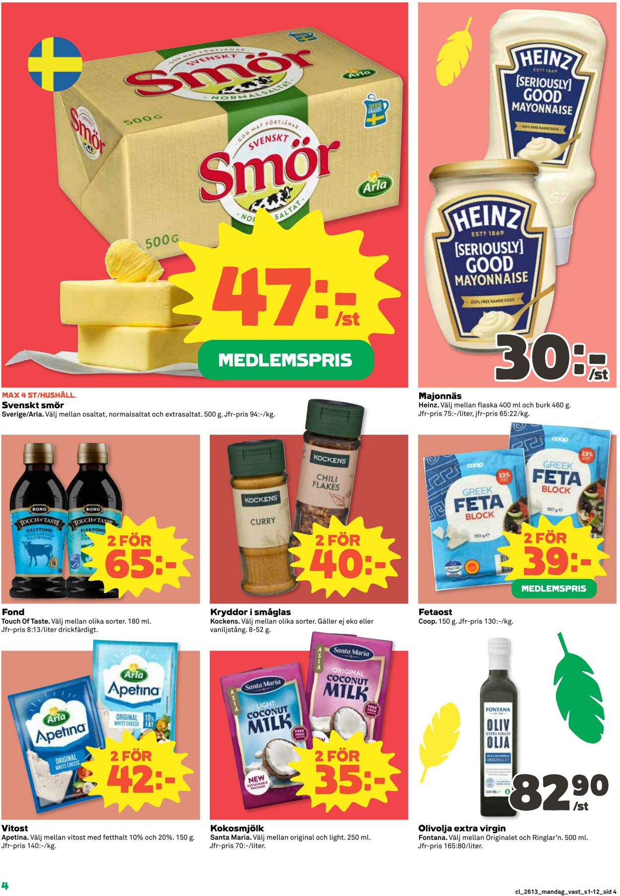 Erbjudanden Coop 23.03.2026 - 29.03.2026