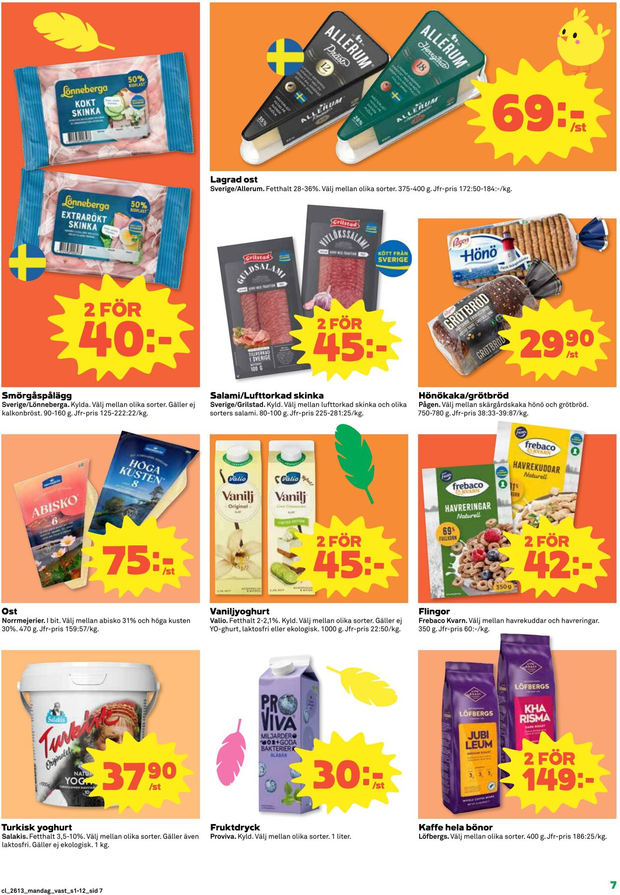Erbjudanden Coop 23.03.2026 - 29.03.2026