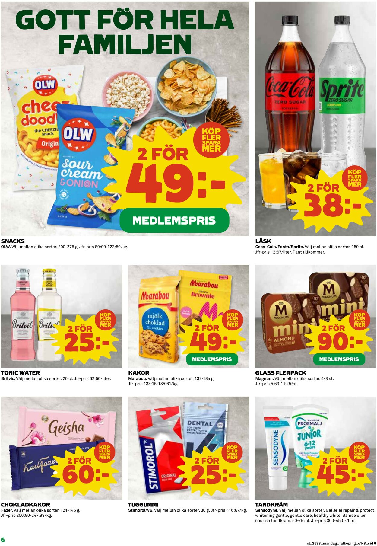 Erbjudanden Coop 15.09.2025 - 21.09.2025