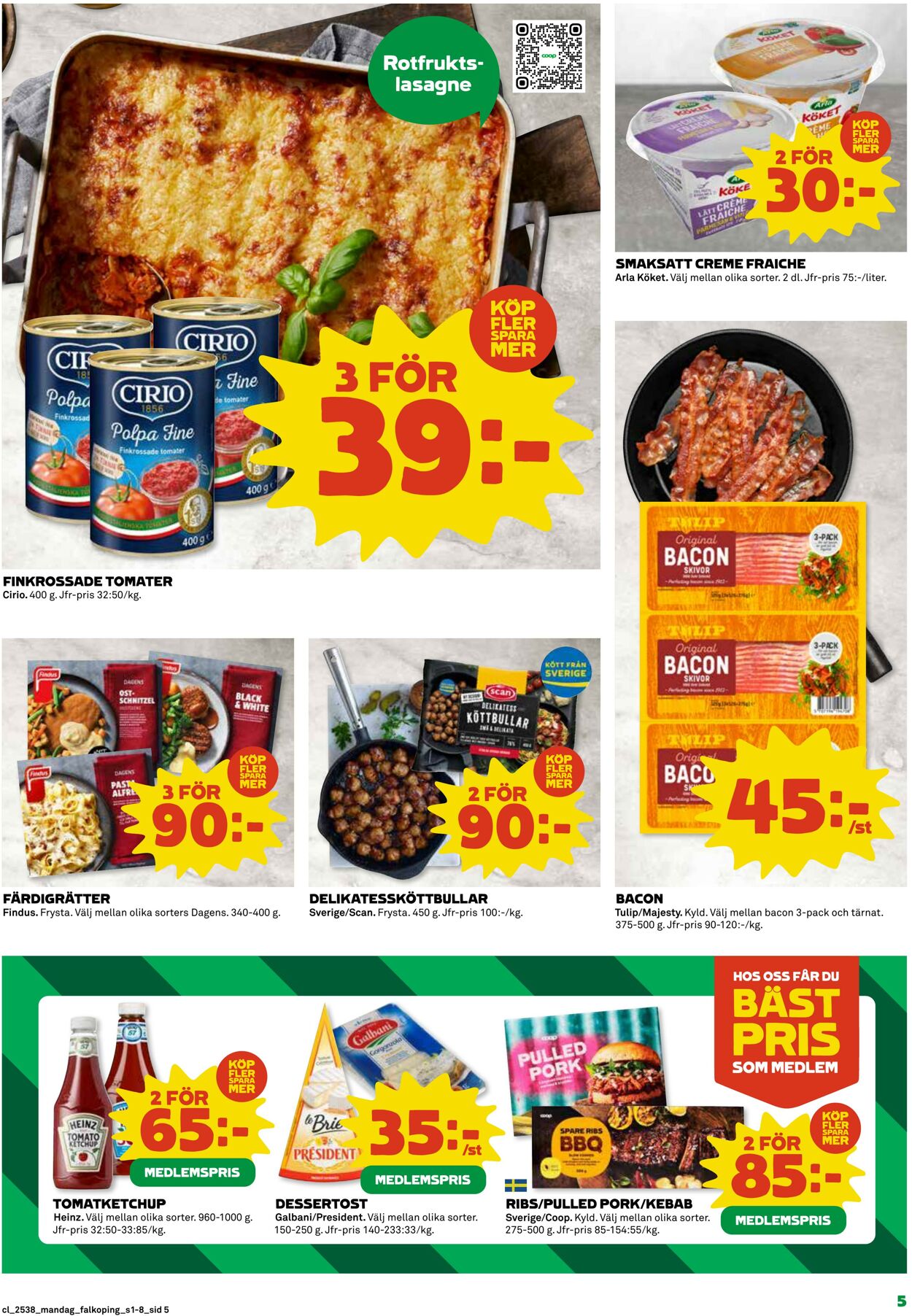 Erbjudanden Coop 15.09.2025 - 21.09.2025