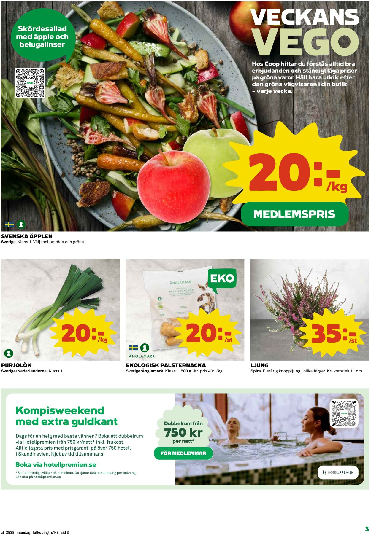 Erbjudanden Coop 15.09.2025 - 21.09.2025