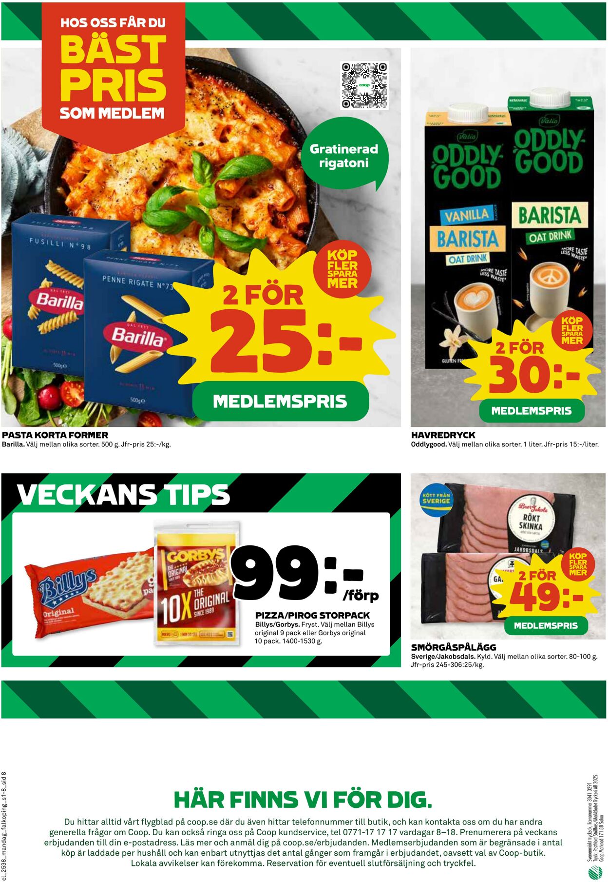 Erbjudanden Coop 15.09.2025 - 21.09.2025