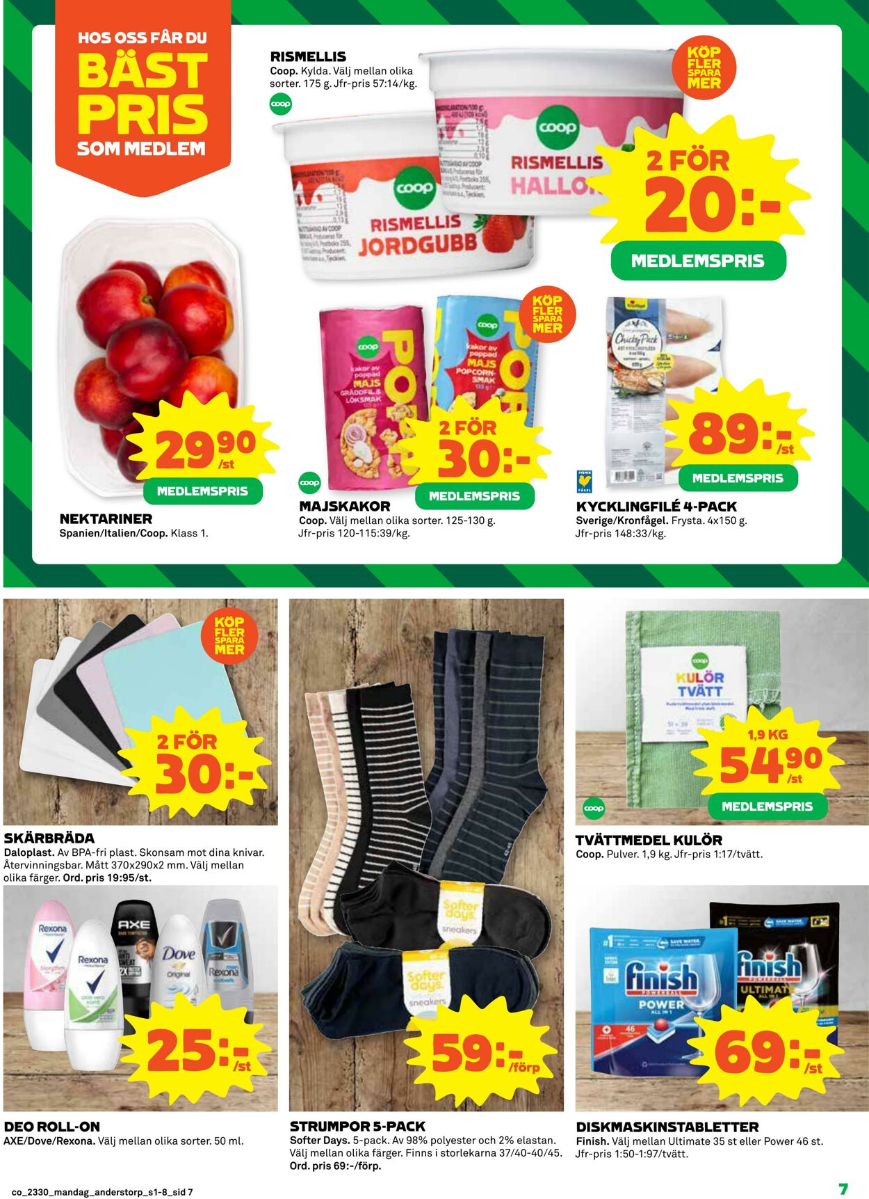 Erbjudanden Coop 24.07.2023 - 30.07.2023