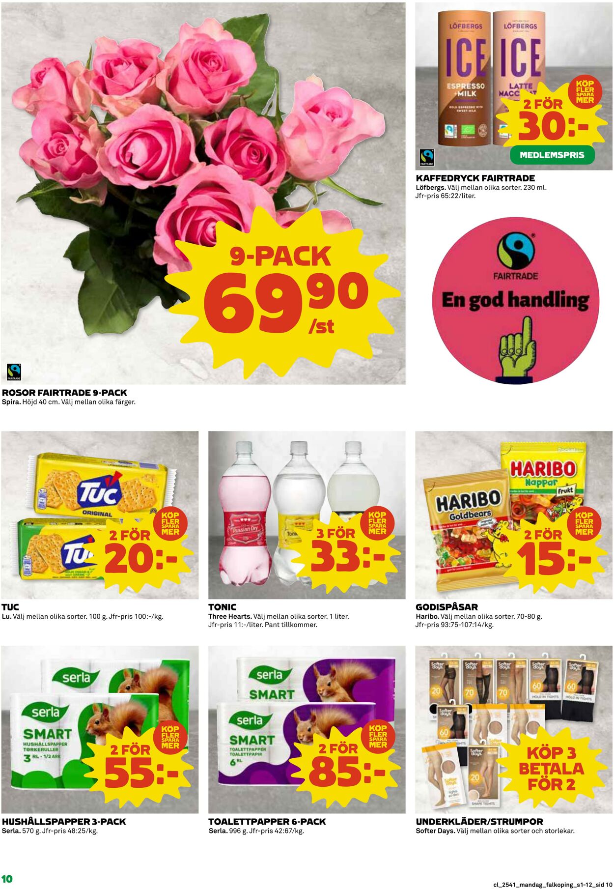 Erbjudanden Coop 06.10.2025 - 12.10.2025