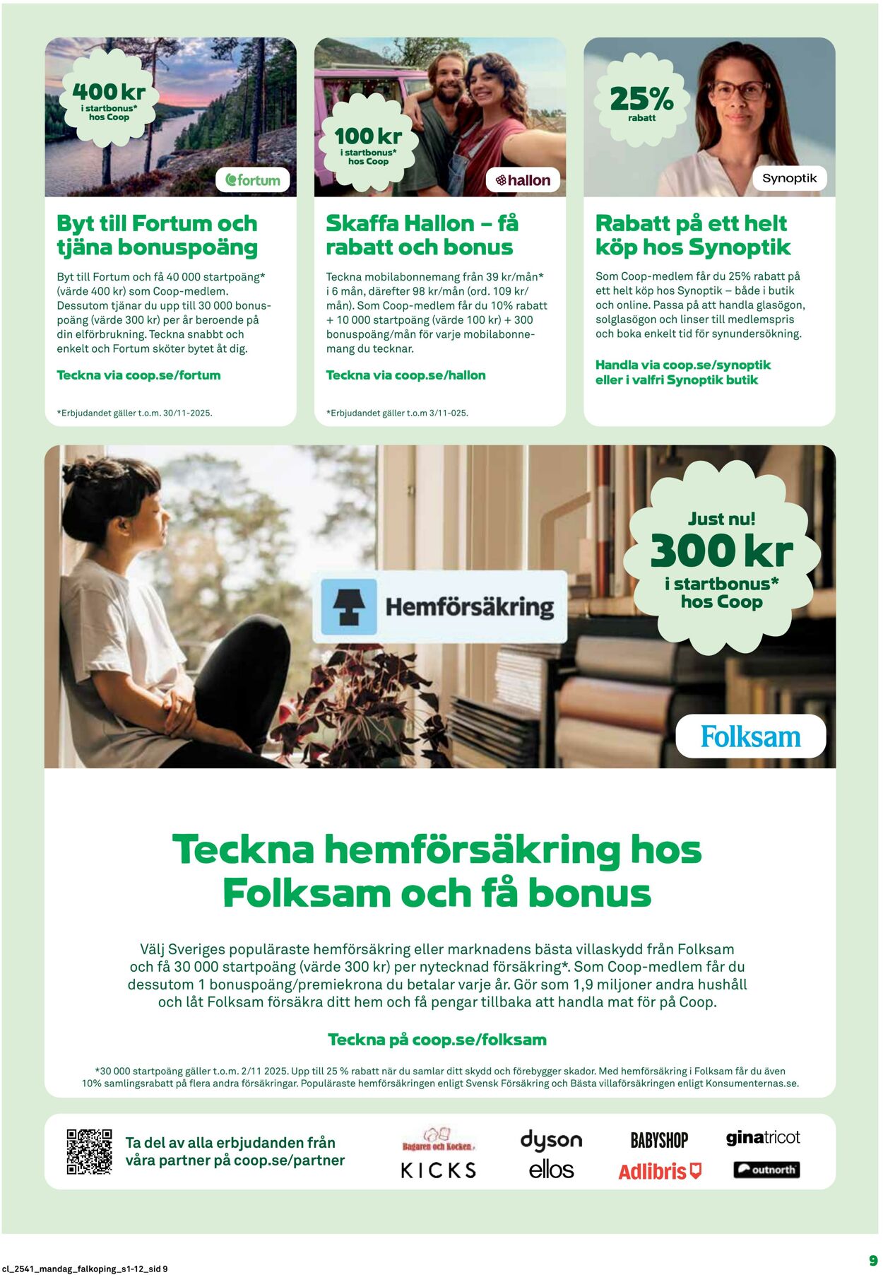 Erbjudanden Coop 06.10.2025 - 12.10.2025