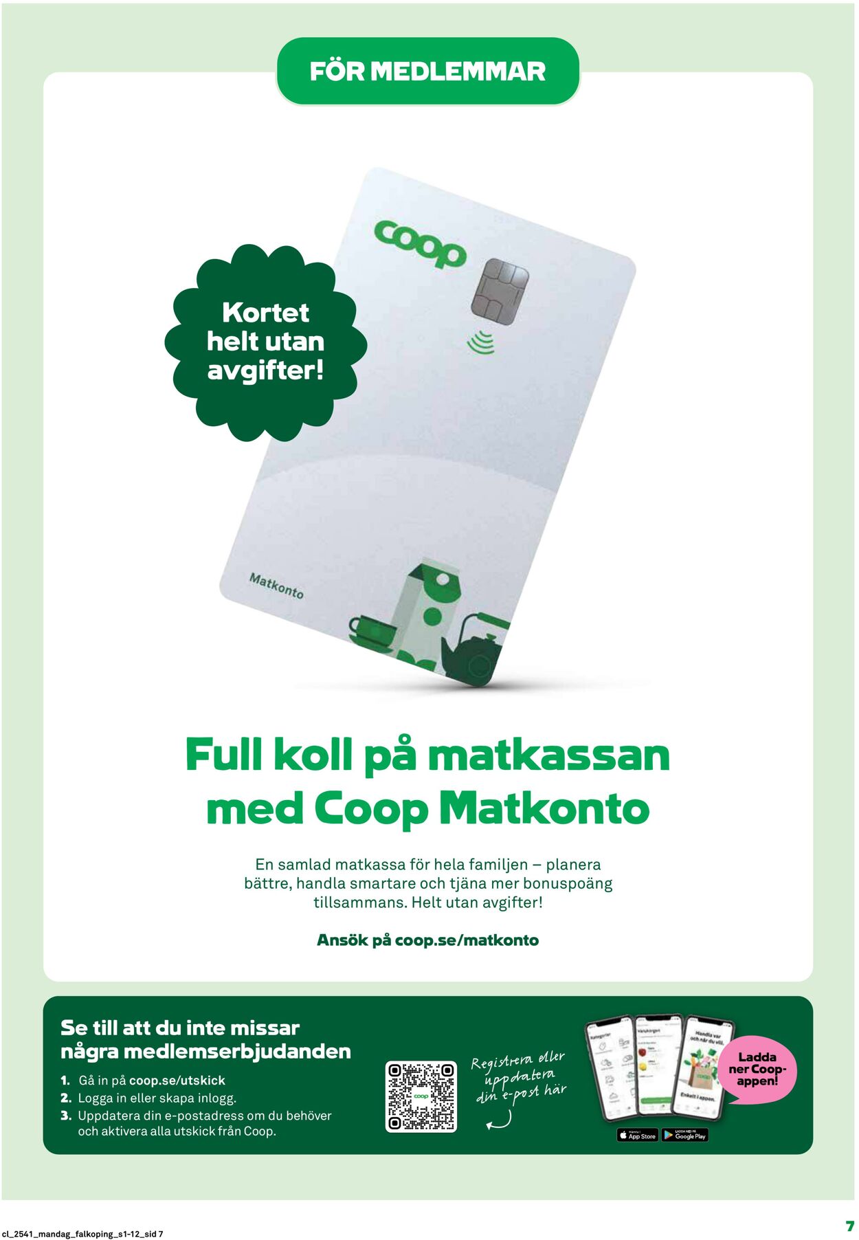 Erbjudanden Coop 06.10.2025 - 12.10.2025