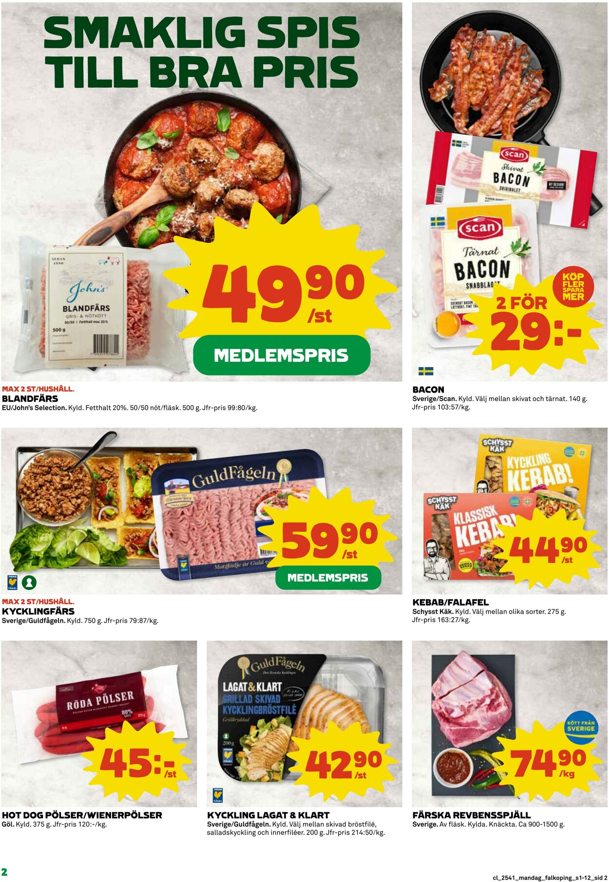 Erbjudanden Coop 06.10.2025 - 12.10.2025