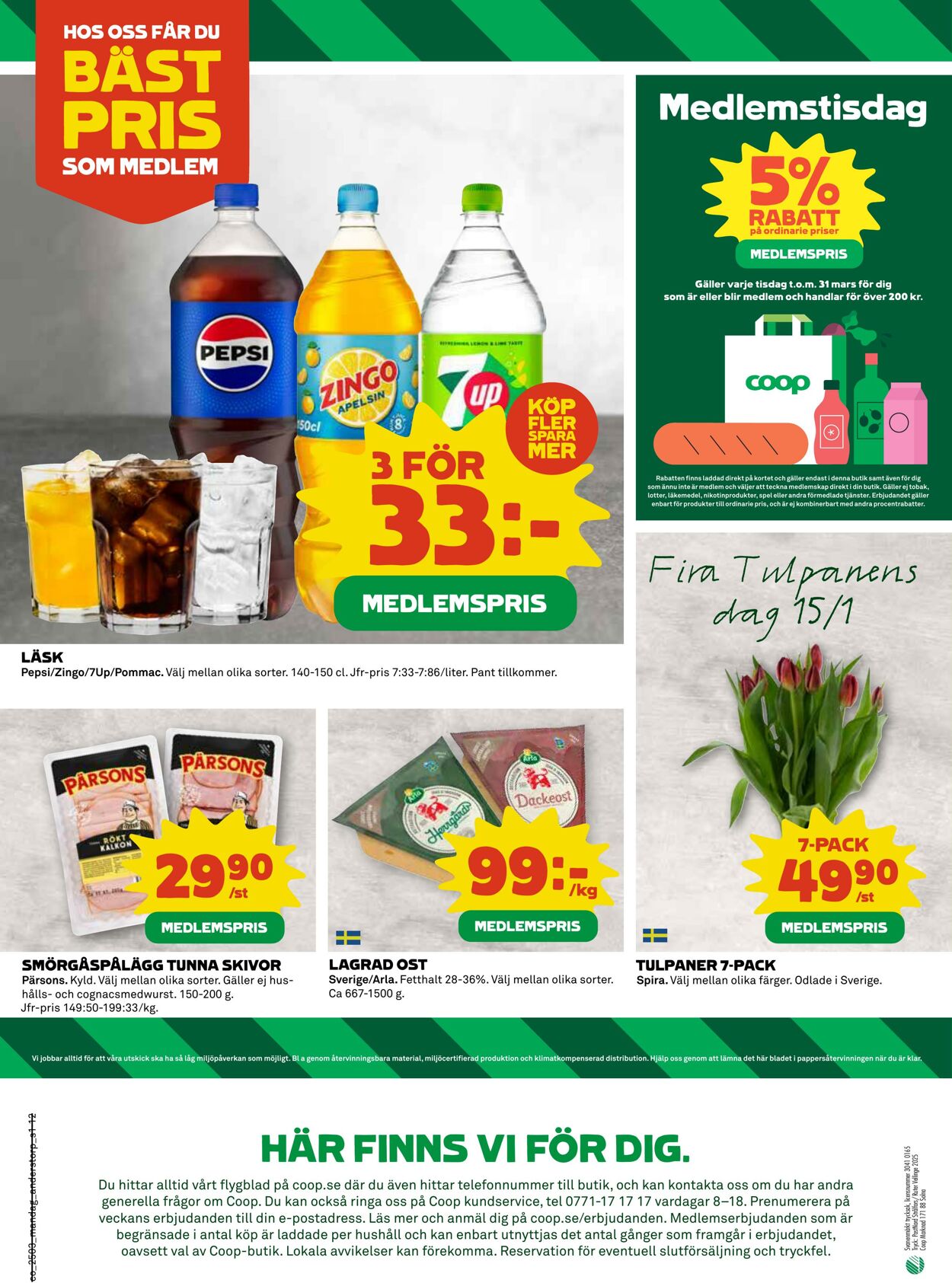 Erbjudanden Coop 13.01.2025 - 19.01.2025