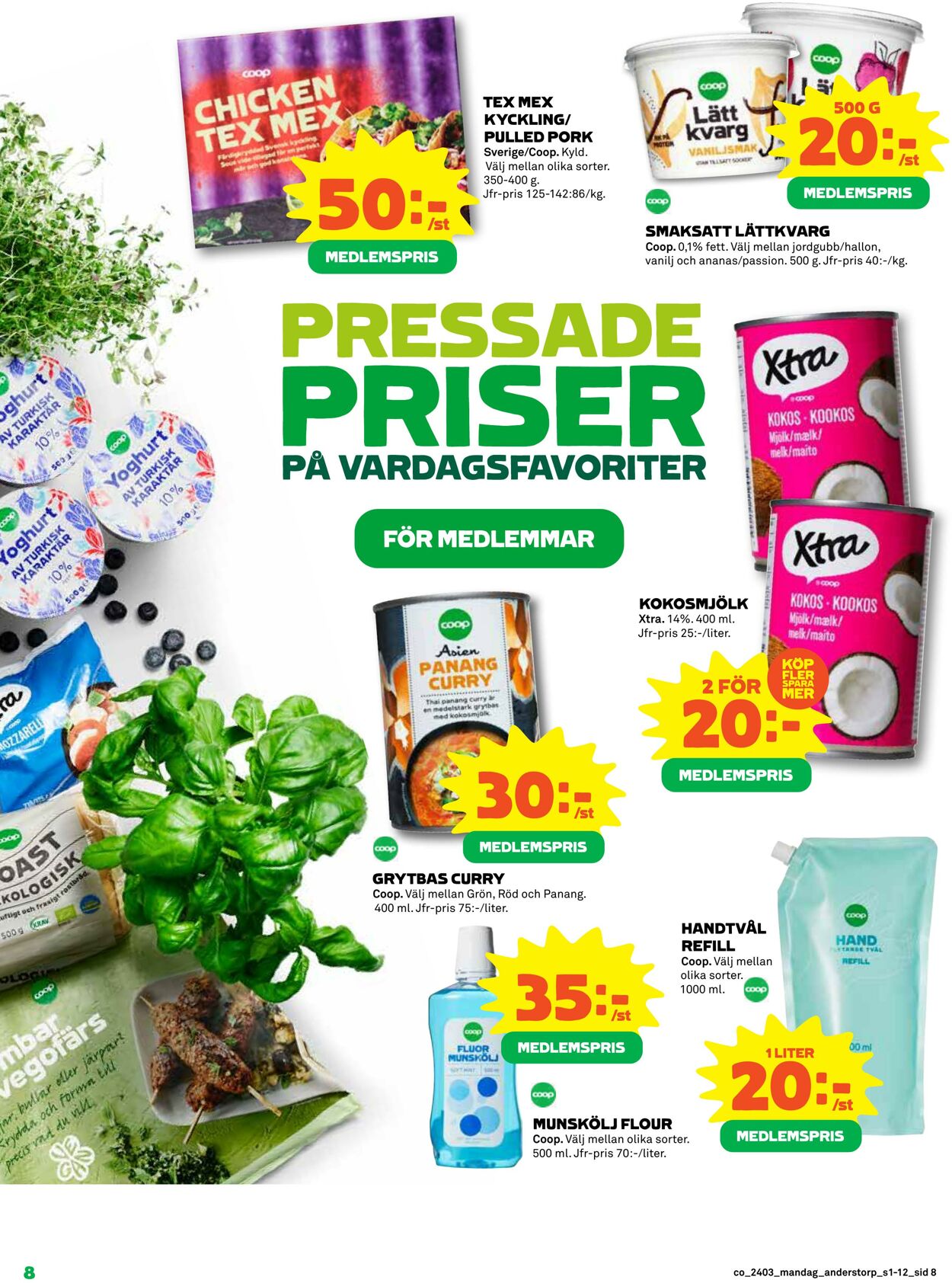 Erbjudanden Coop 15.01.2024 - 21.01.2024