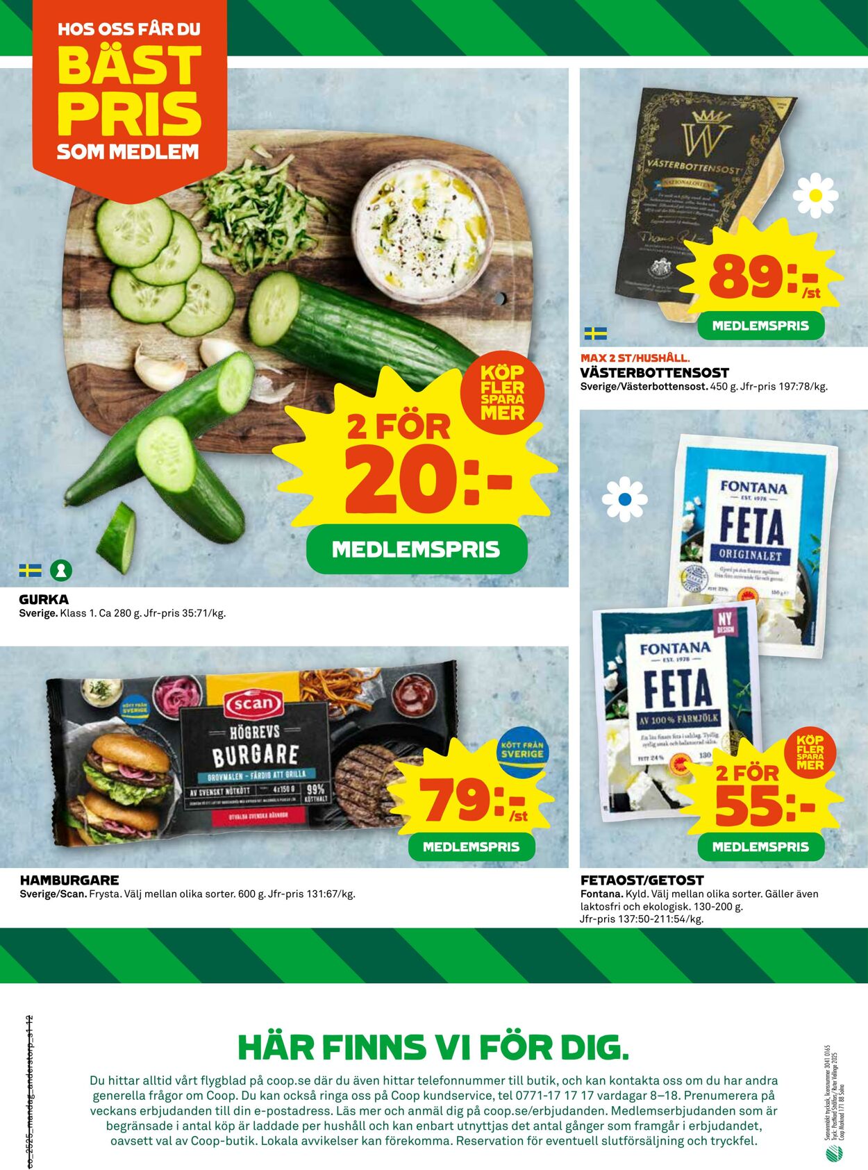 Erbjudanden Coop 16.06.2025 - 22.06.2025