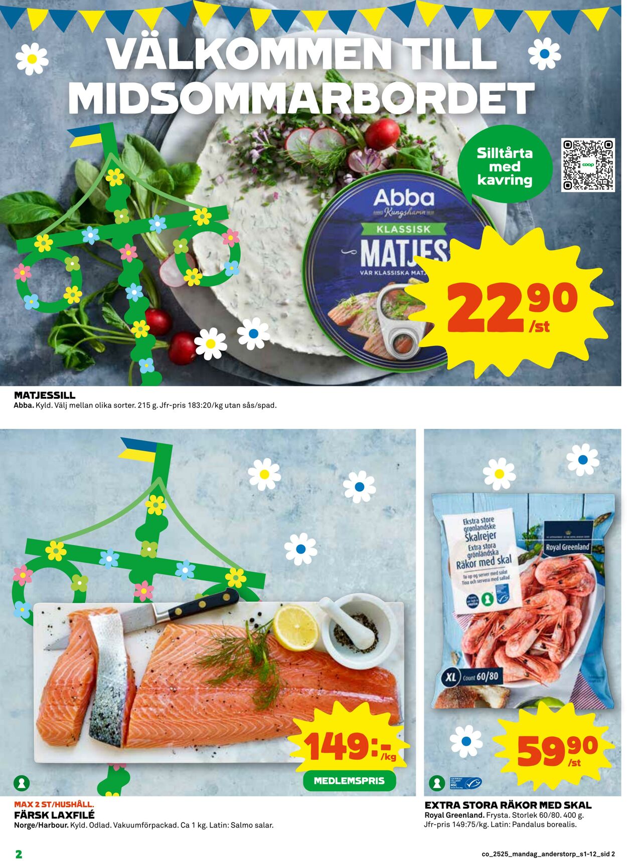Erbjudanden Coop 16.06.2025 - 22.06.2025