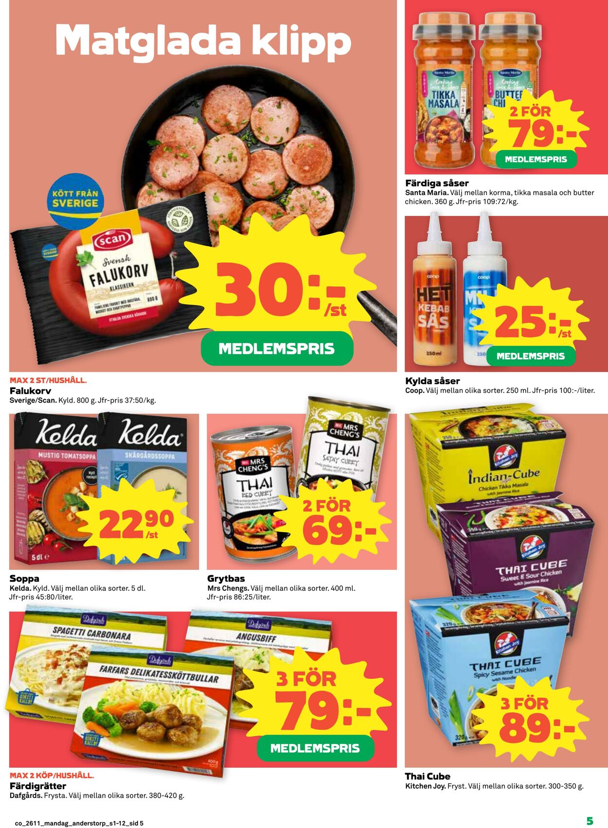Erbjudanden Coop 09.03.2026 - 15.03.2026