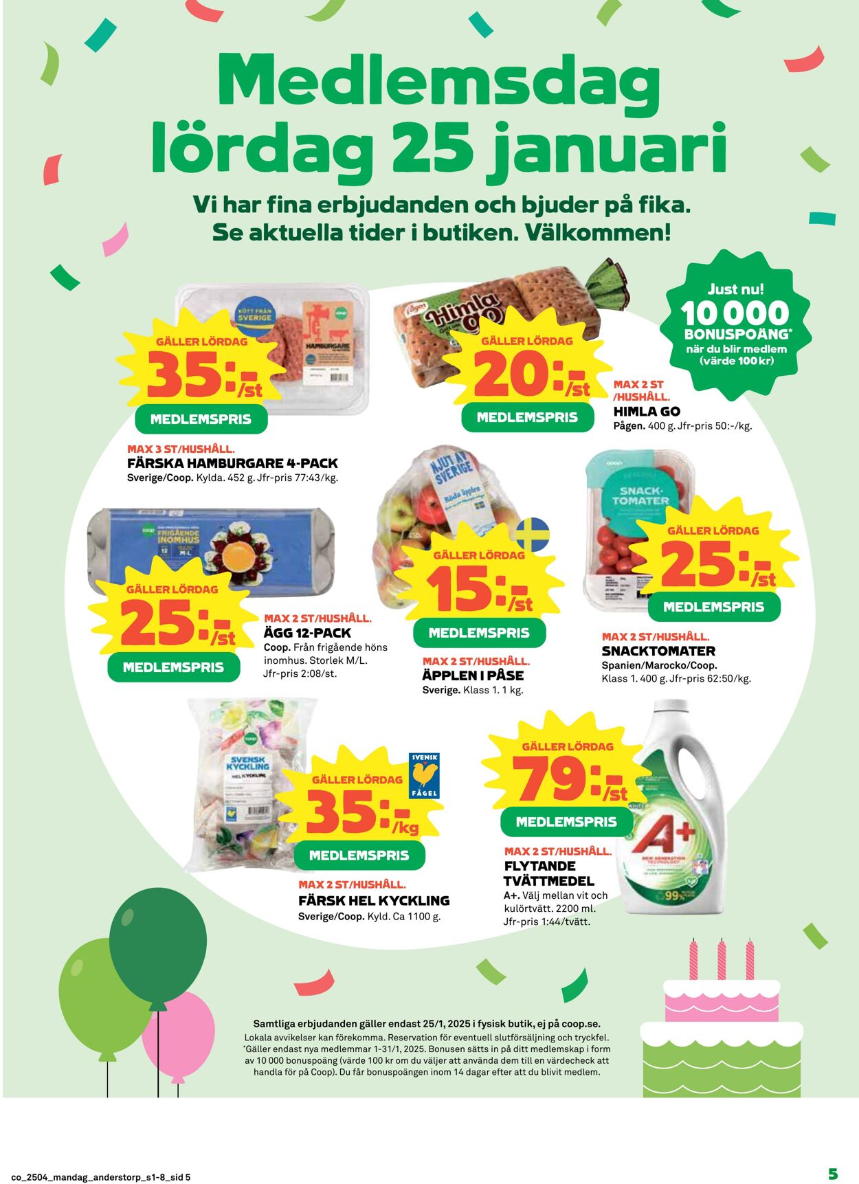 Erbjudanden Coop 20.01.2025 - 26.01.2025