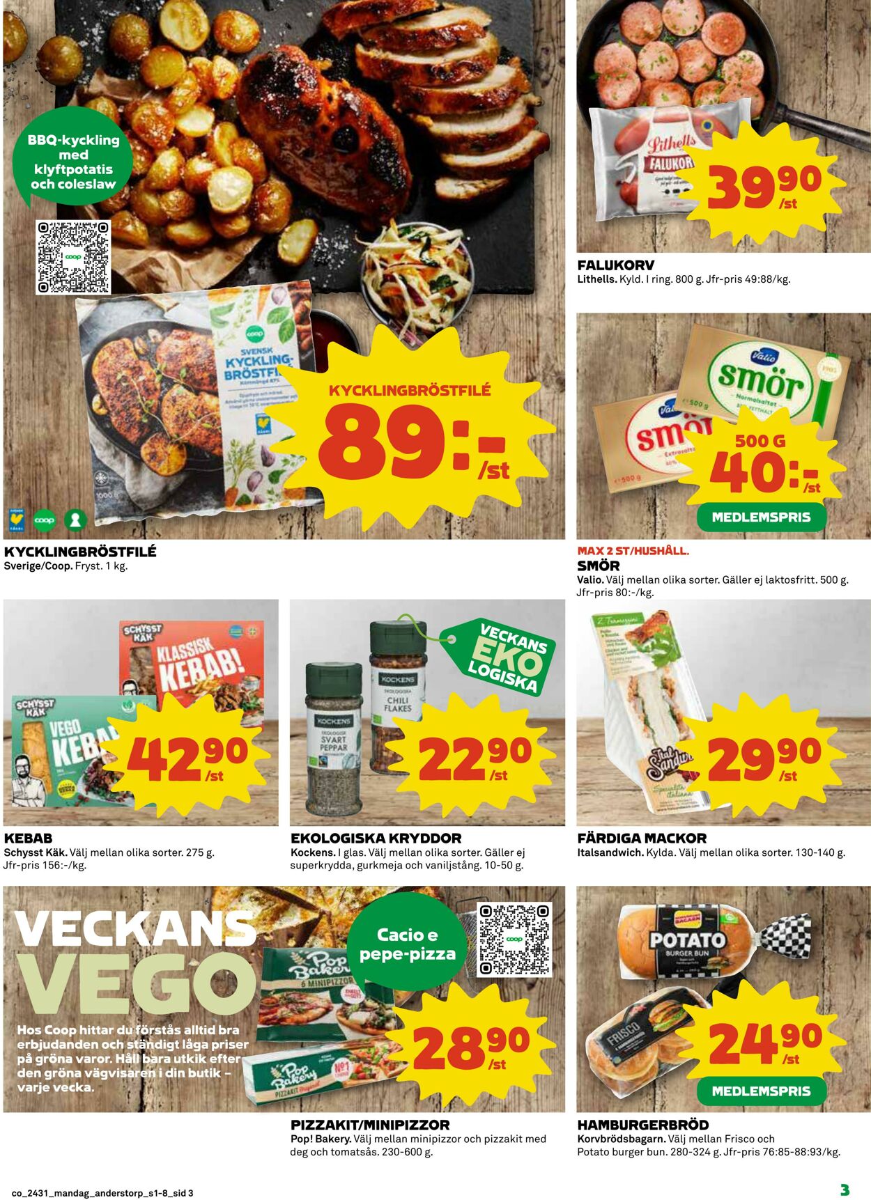 Erbjudanden Coop 29.07.2024 - 04.08.2024