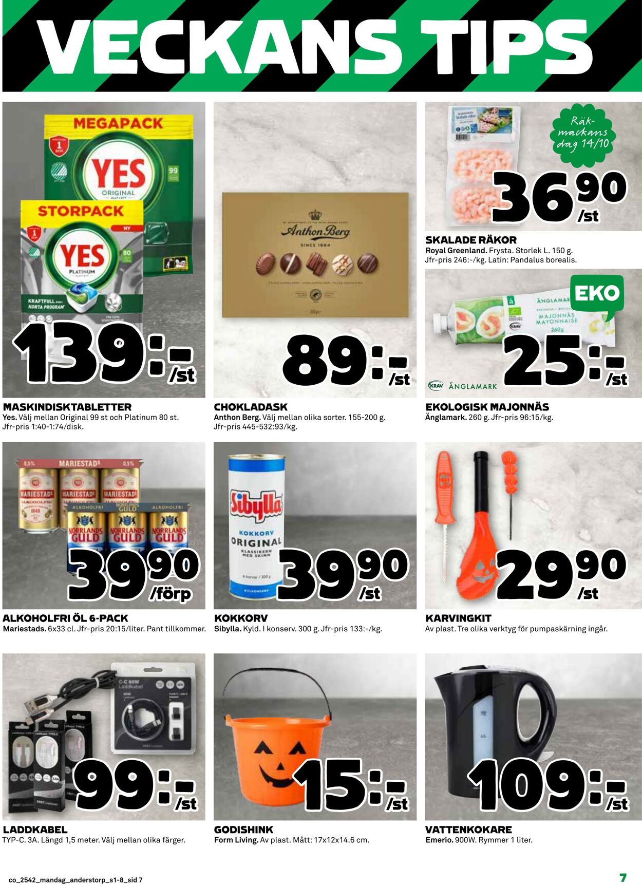 Erbjudanden Coop 13.10.2025 - 19.10.2025