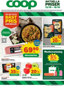 Erbjudanden Coop 13.10.2025 - 19.10.2025