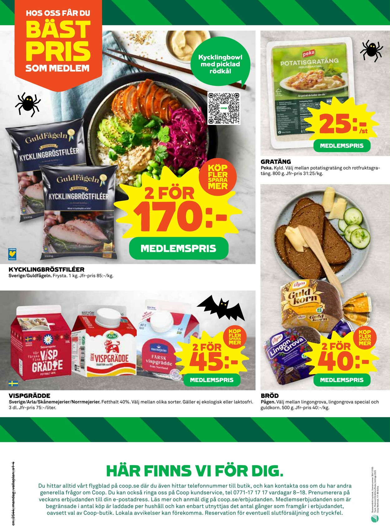 Erbjudanden Coop 27.10.2025 - 02.11.2025