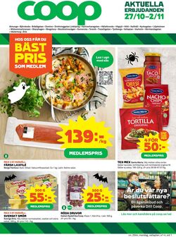 Erbjudanden Coop 27.10.2025 - 02.11.2025