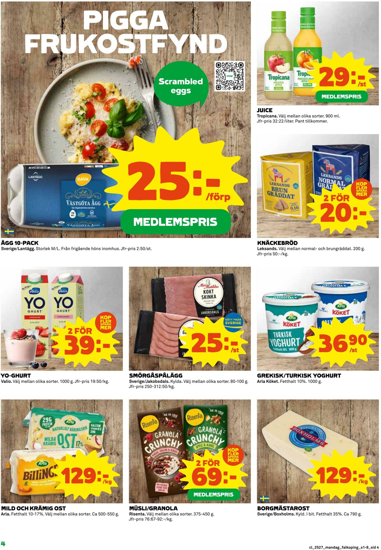 Erbjudanden Coop 30.06.2025 - 06.07.2025