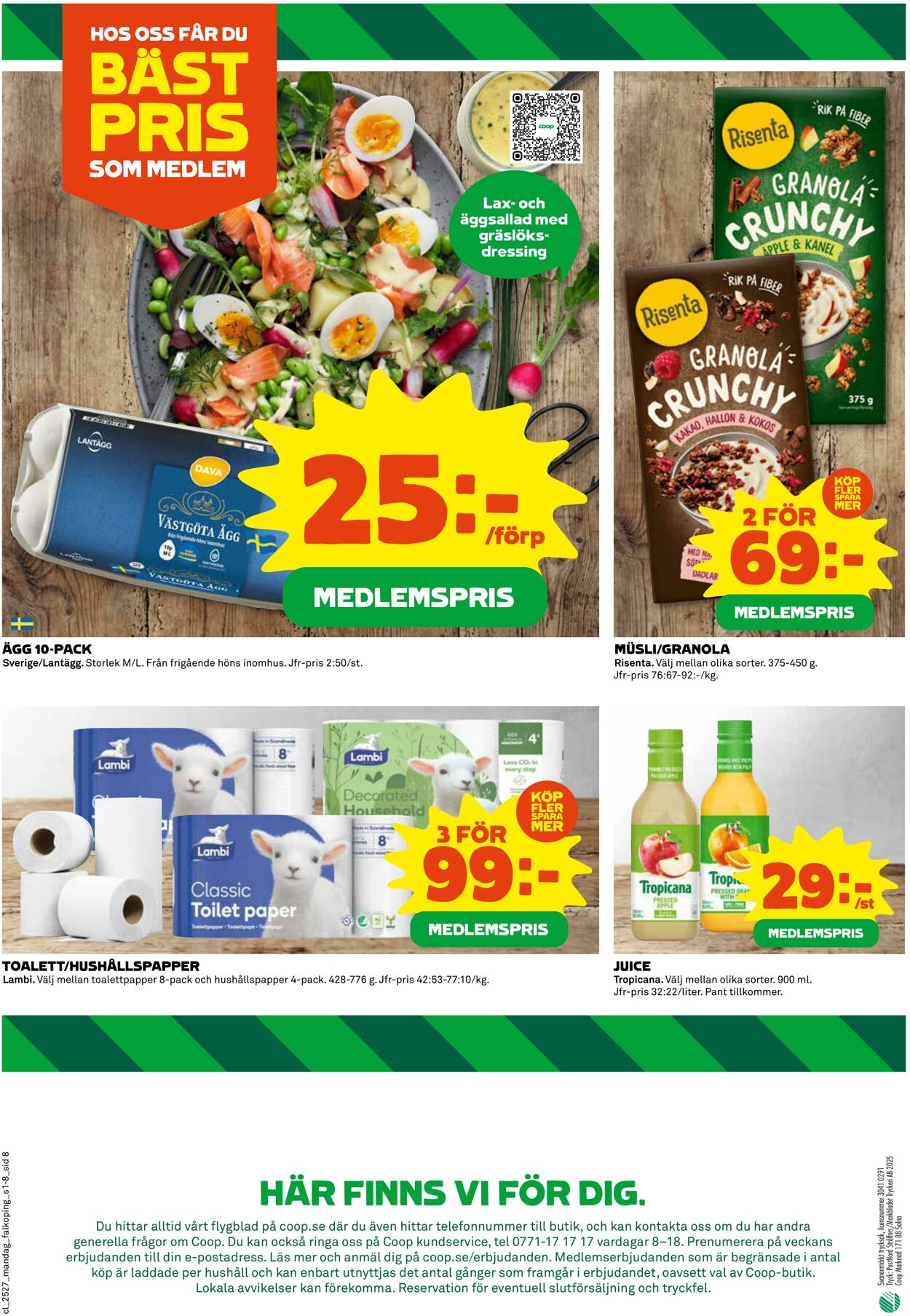 Erbjudanden Coop 30.06.2025 - 06.07.2025