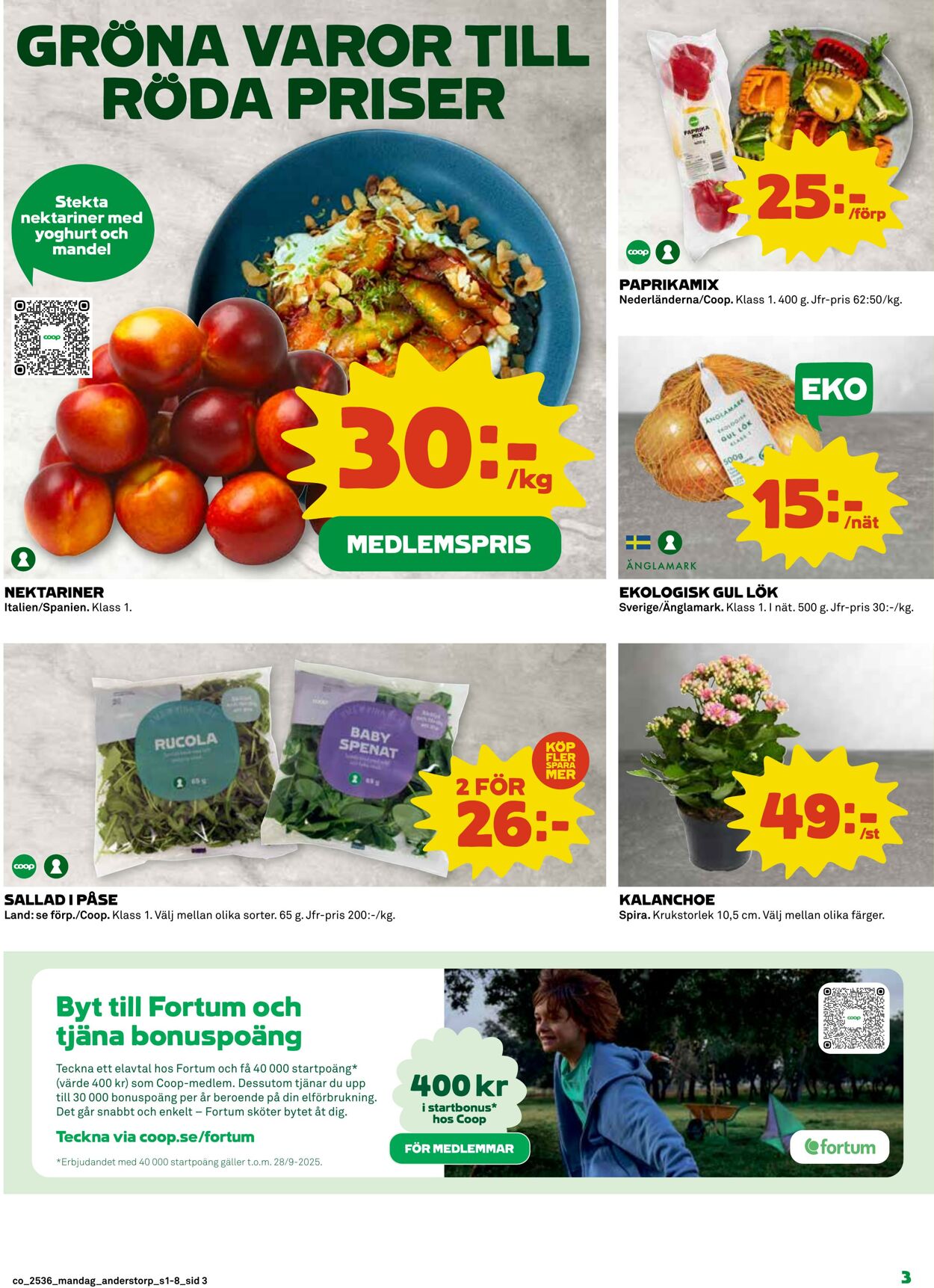 Erbjudanden Coop 01.09.2025 - 07.09.2025
