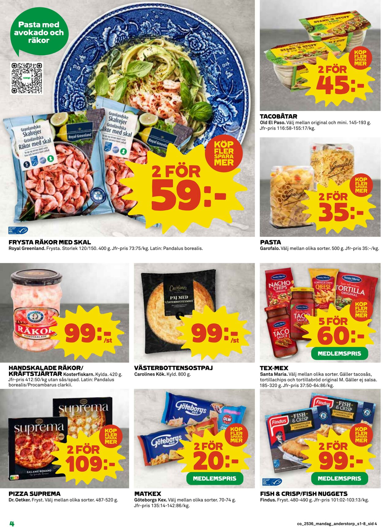 Erbjudanden Coop 01.09.2025 - 07.09.2025