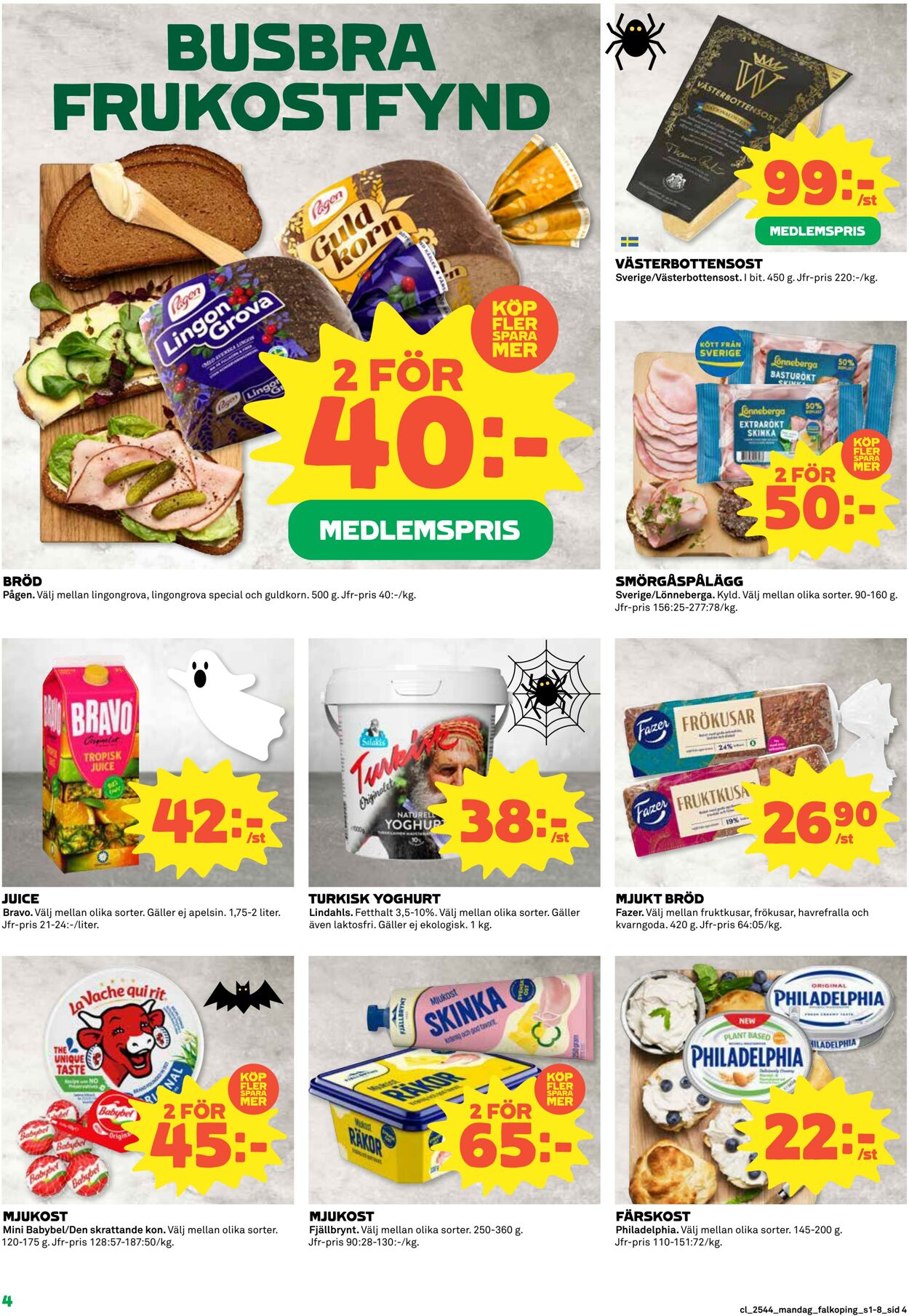 Erbjudanden Coop 27.10.2025 - 02.11.2025