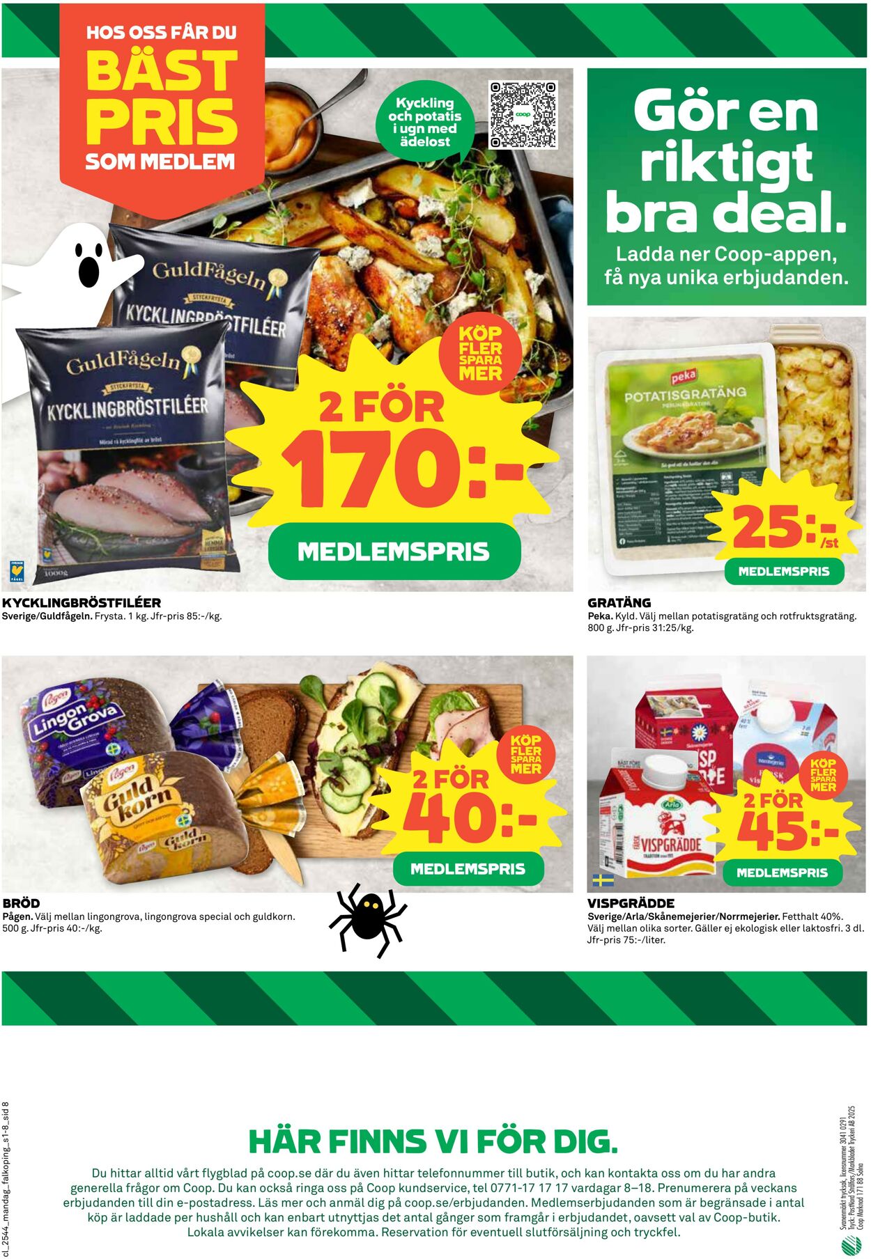 Erbjudanden Coop 27.10.2025 - 02.11.2025