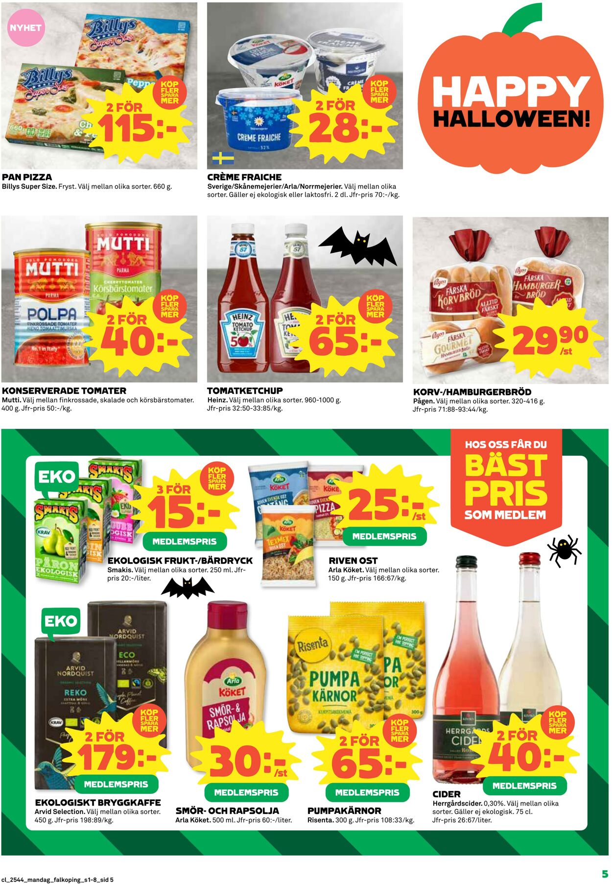 Erbjudanden Coop 27.10.2025 - 02.11.2025