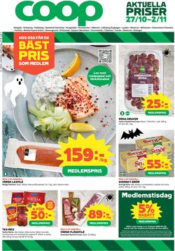 Erbjudanden Coop 27.10.2025 - 02.11.2025