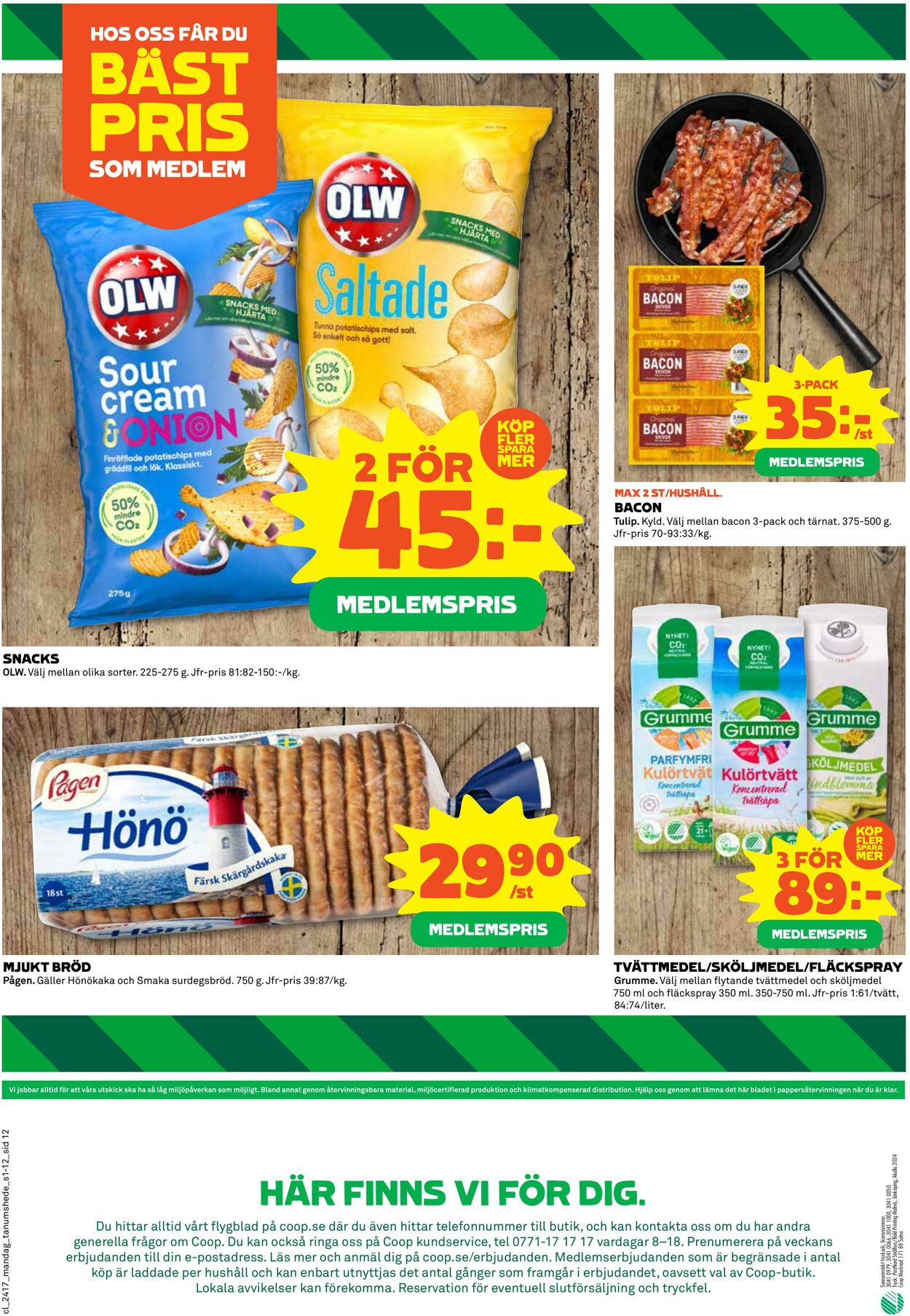 Erbjudanden Coop 22.04.2024 - 28.04.2024